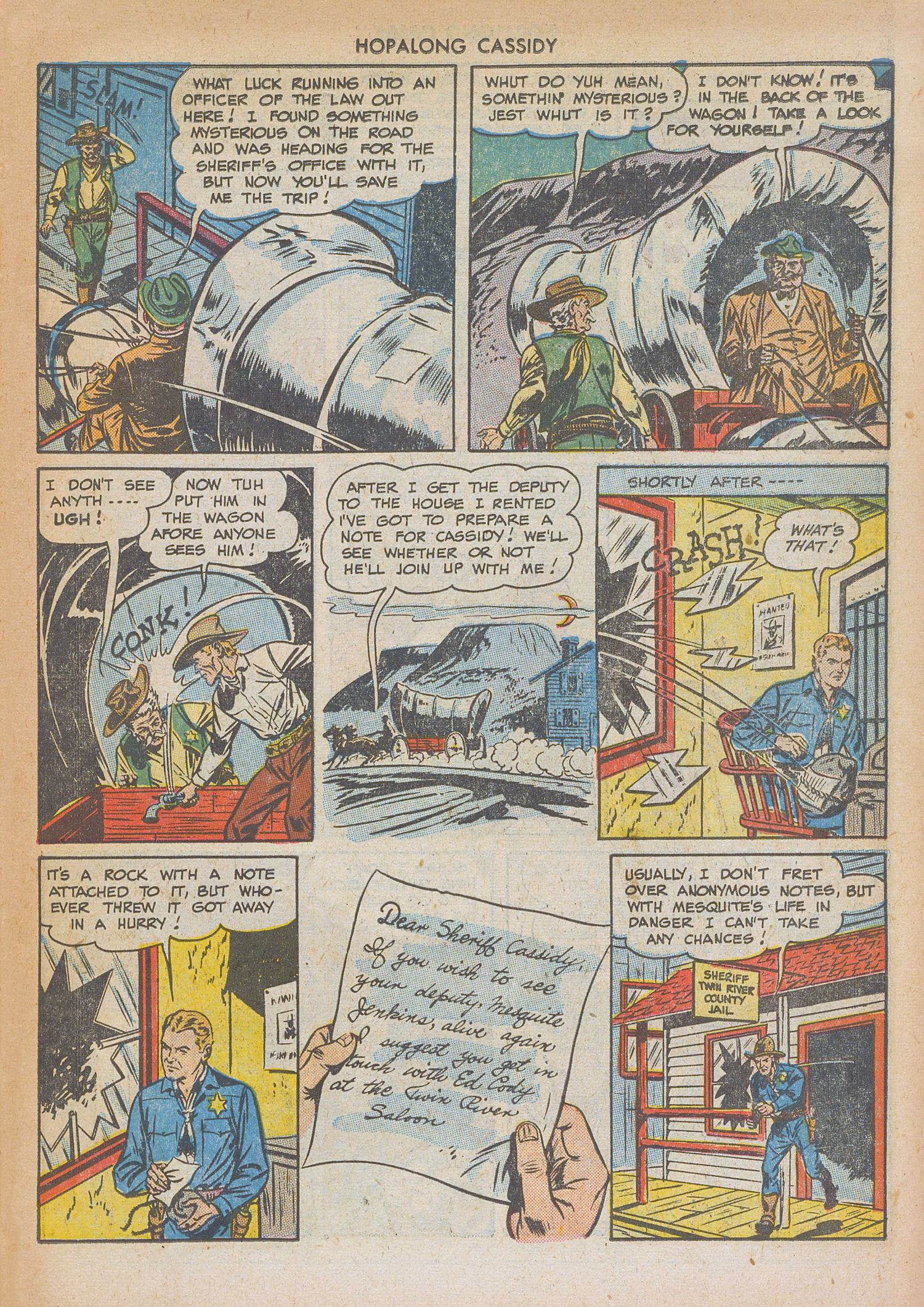 Read online Hopalong Cassidy comic -  Issue #32 - 15