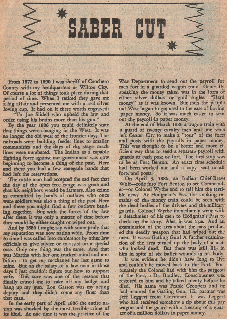 Read online Gunfighters comic -  Issue #69 - 15