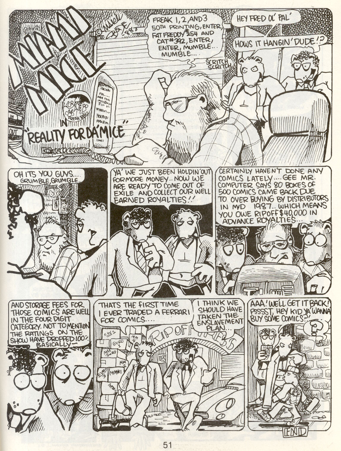 Read online Rip Off Comix comic -  Issue #21 - 53