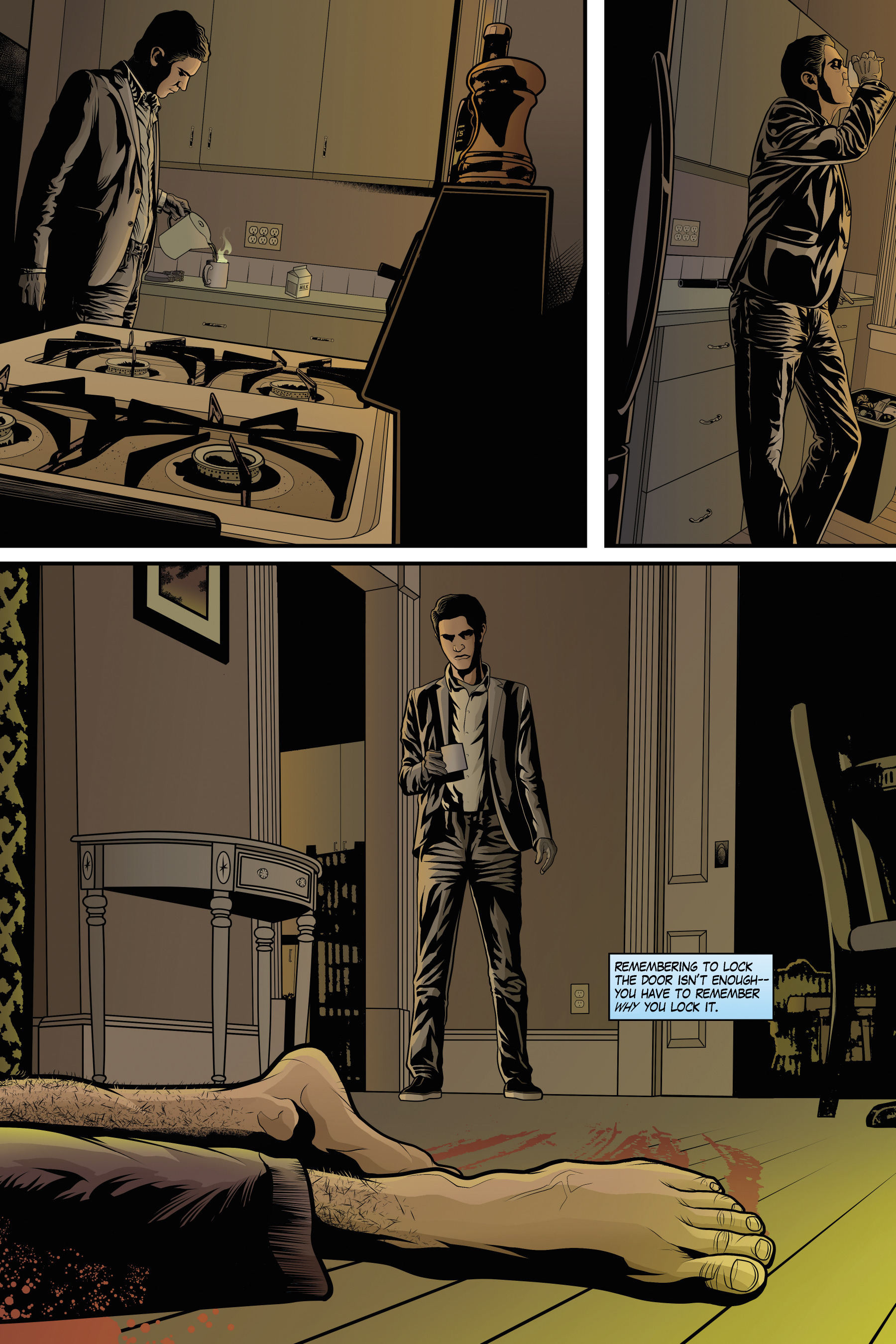 Read online Gun Theory comic -  Issue # _TPB (Part 1) - 14