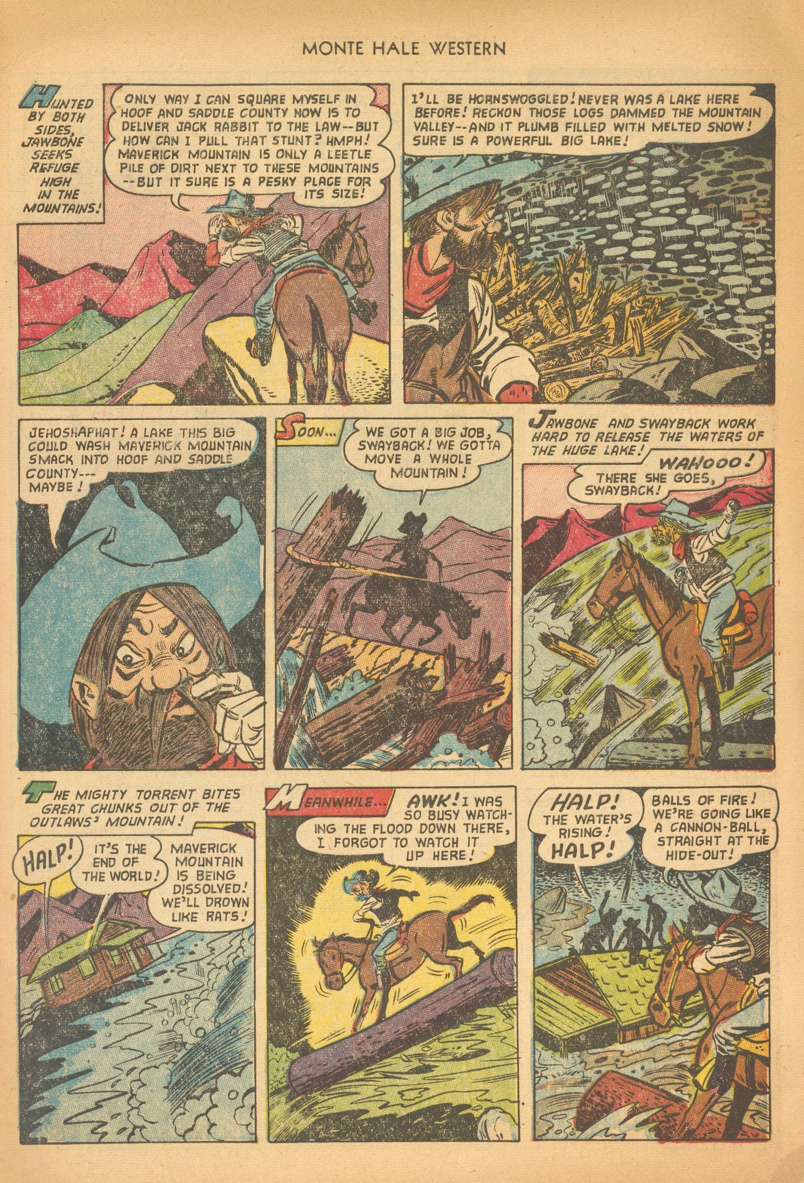 Read online Monte Hale Western comic -  Issue #80 - 33