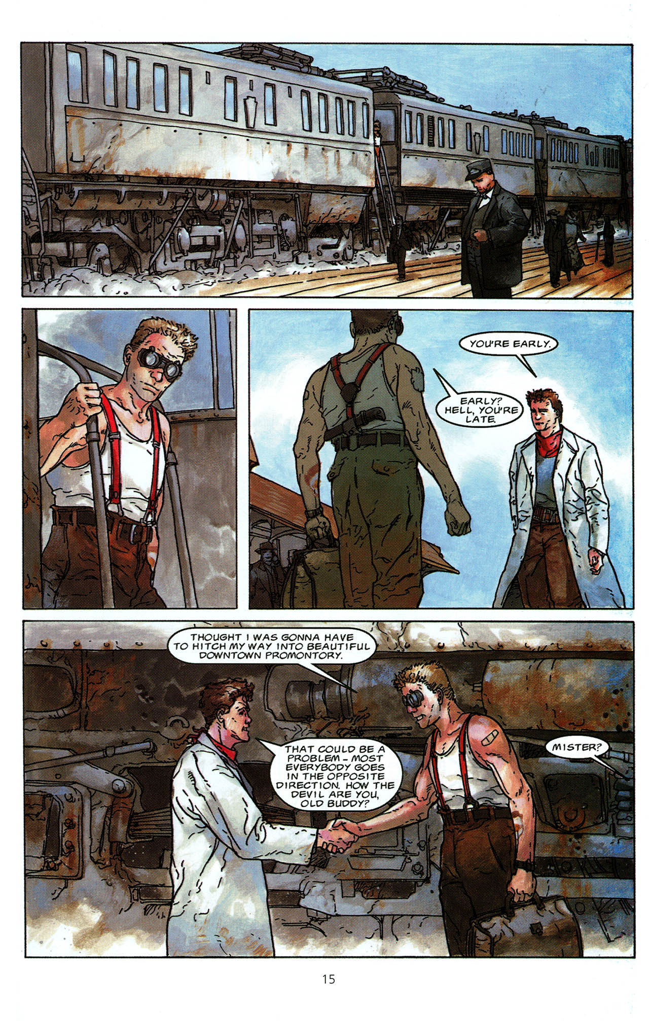 Read online Rail: Broken Things comic -  Issue # Full - 17