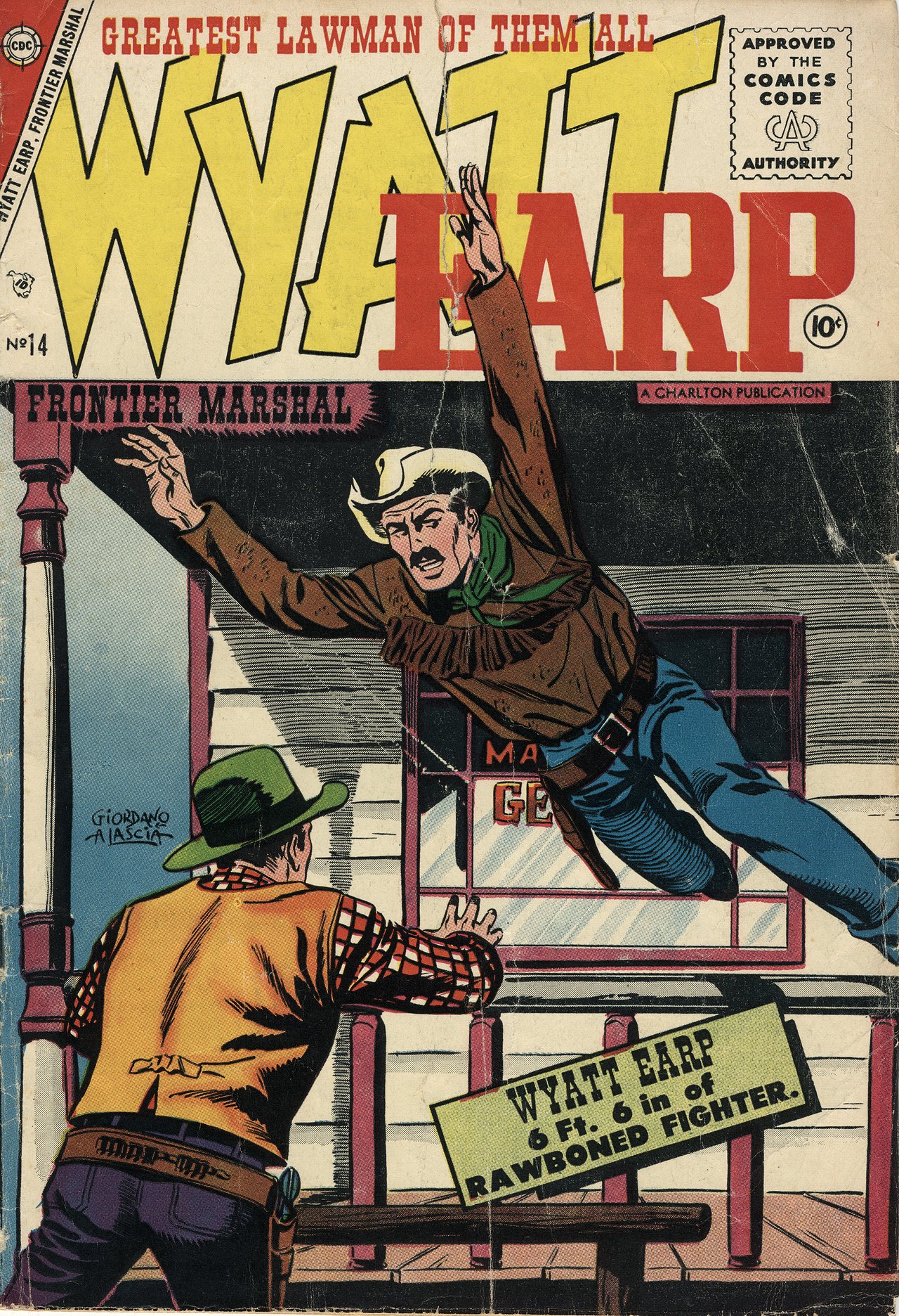 Read online Wyatt Earp Frontier Marshal comic -  Issue #14 - 1