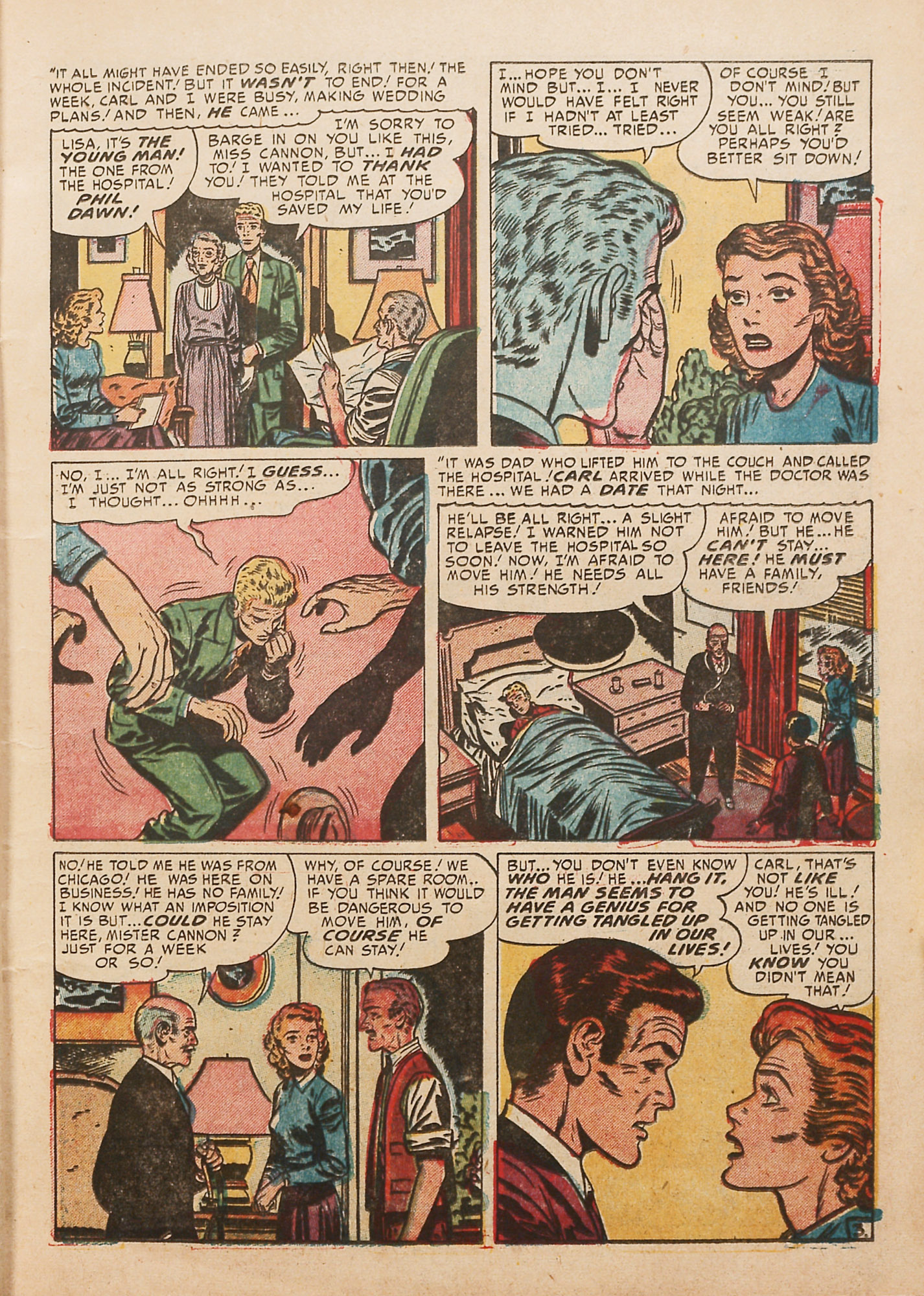 Read online Young Love (1949) comic -  Issue #34 - 5