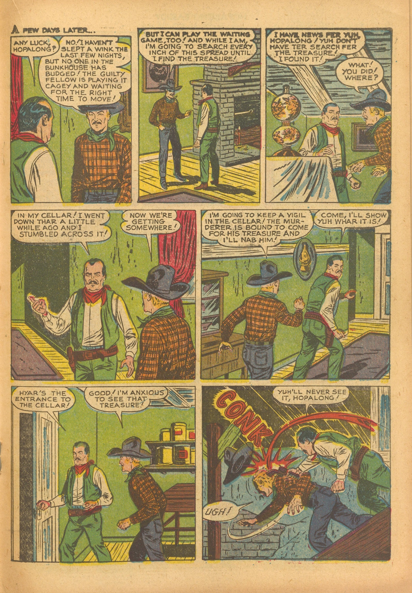 Read online Hopalong Cassidy comic -  Issue #74 - 19