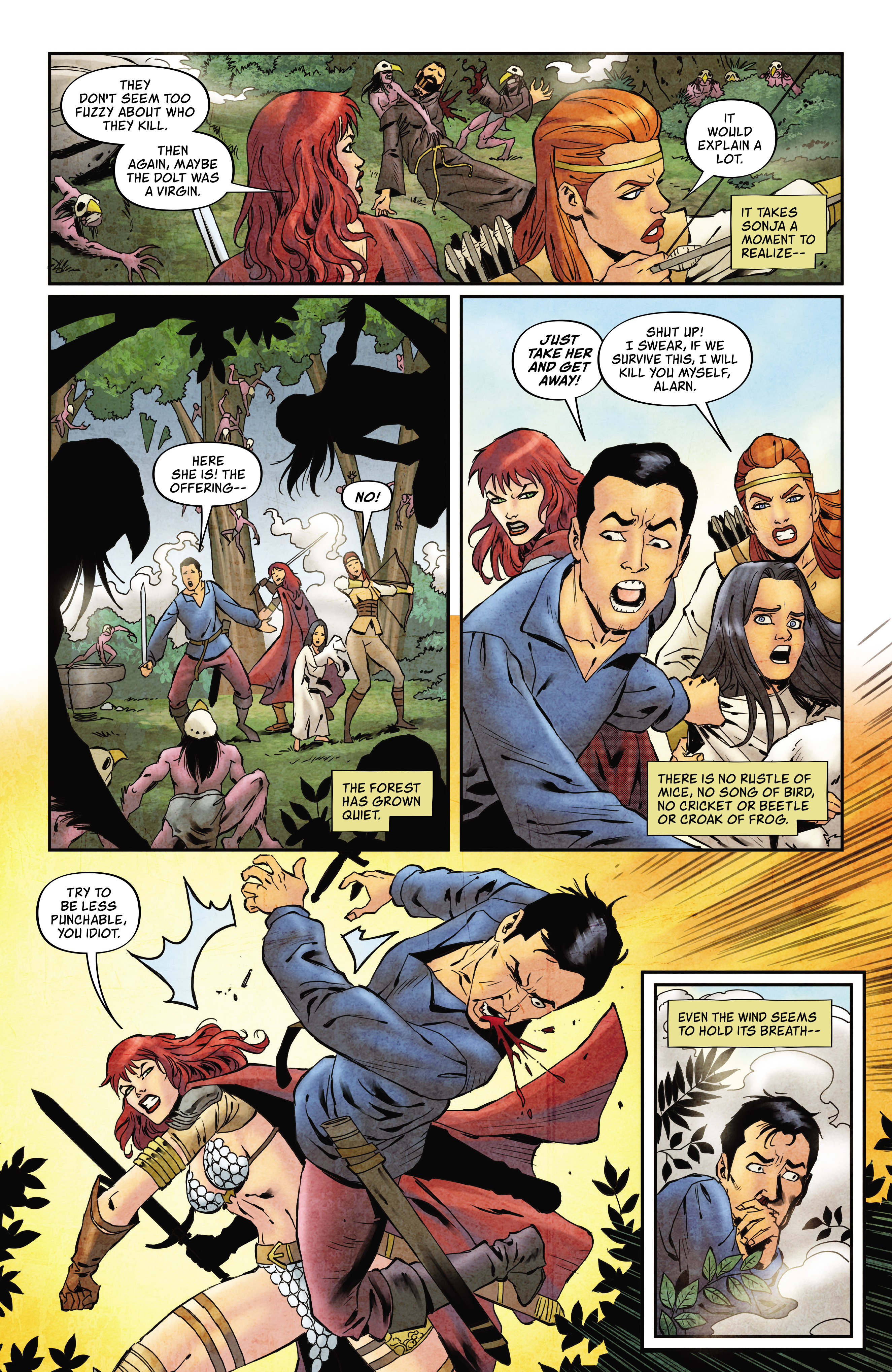 Read online Red Sonja (2023) comic -  Issue #7 - 23