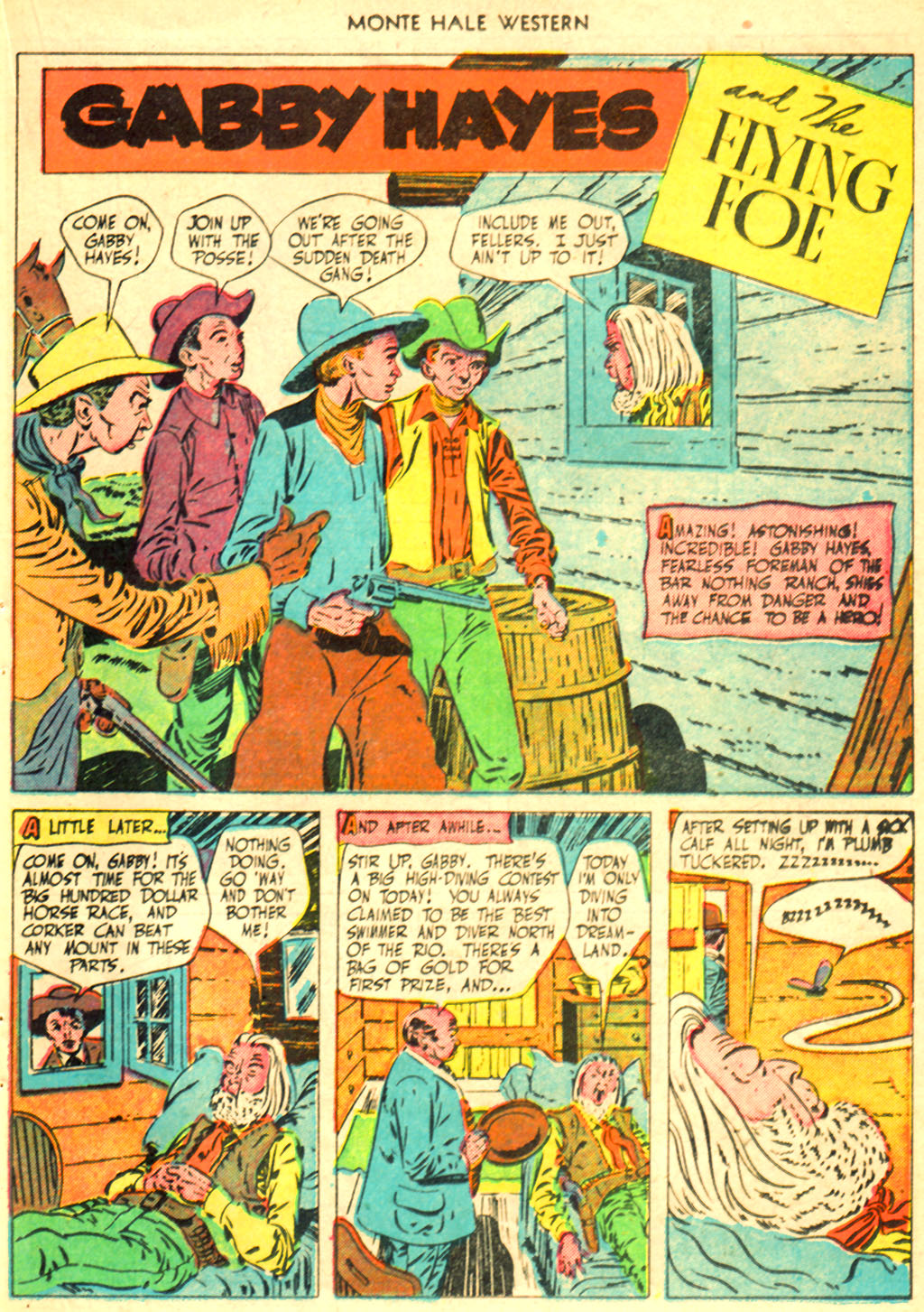 Read online Monte Hale Western comic -  Issue #61 - 19