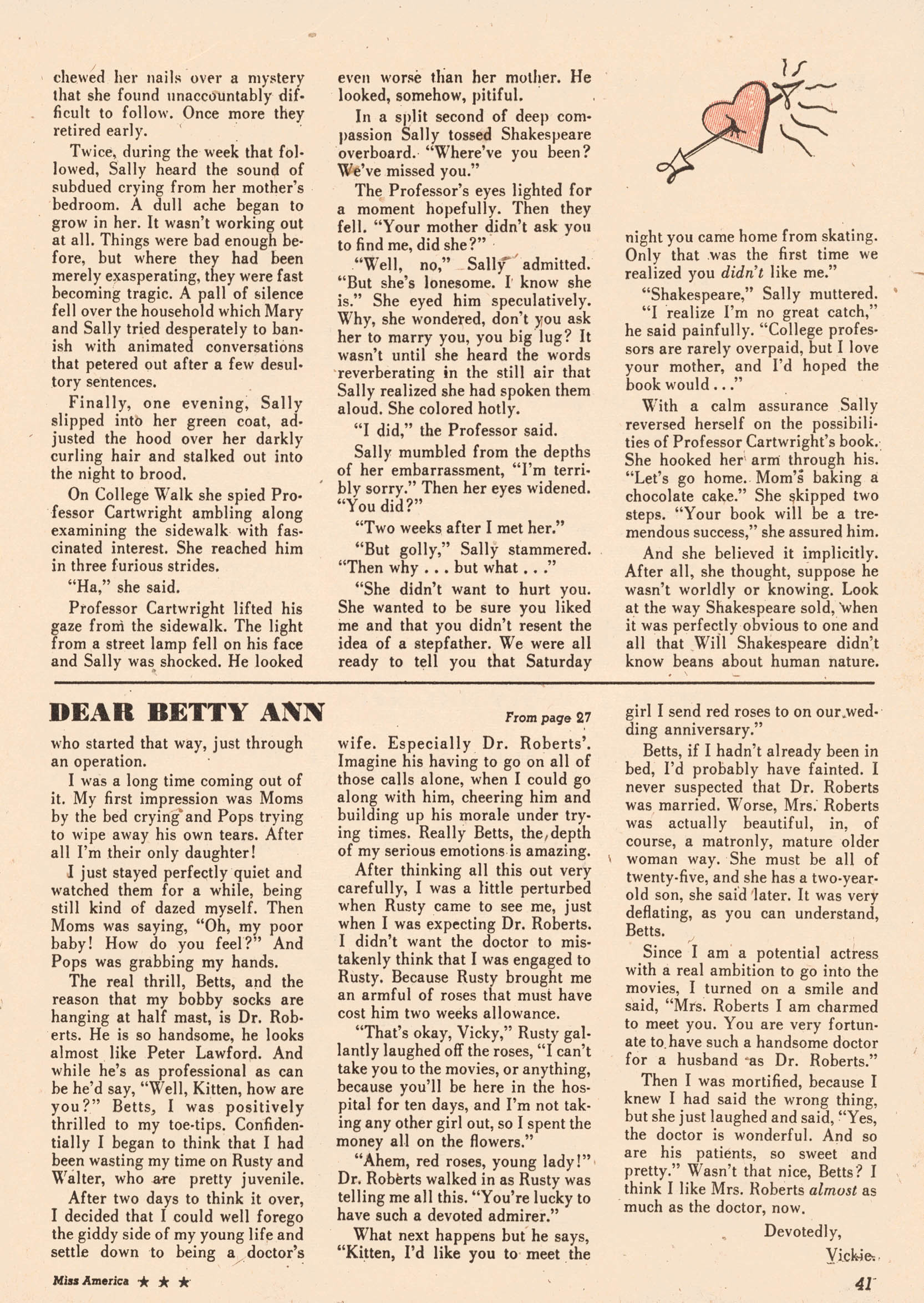 Read online Miss America Magazine comic -  Issue #30 - 34