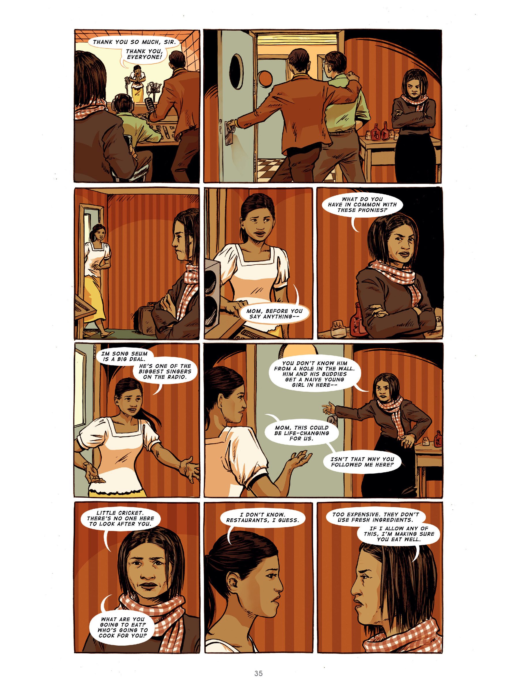 Read online The Golden Voice: The Ballad of Cambodian Rock's Lost Queen comic -  Issue # TPB (Part 1) - 34