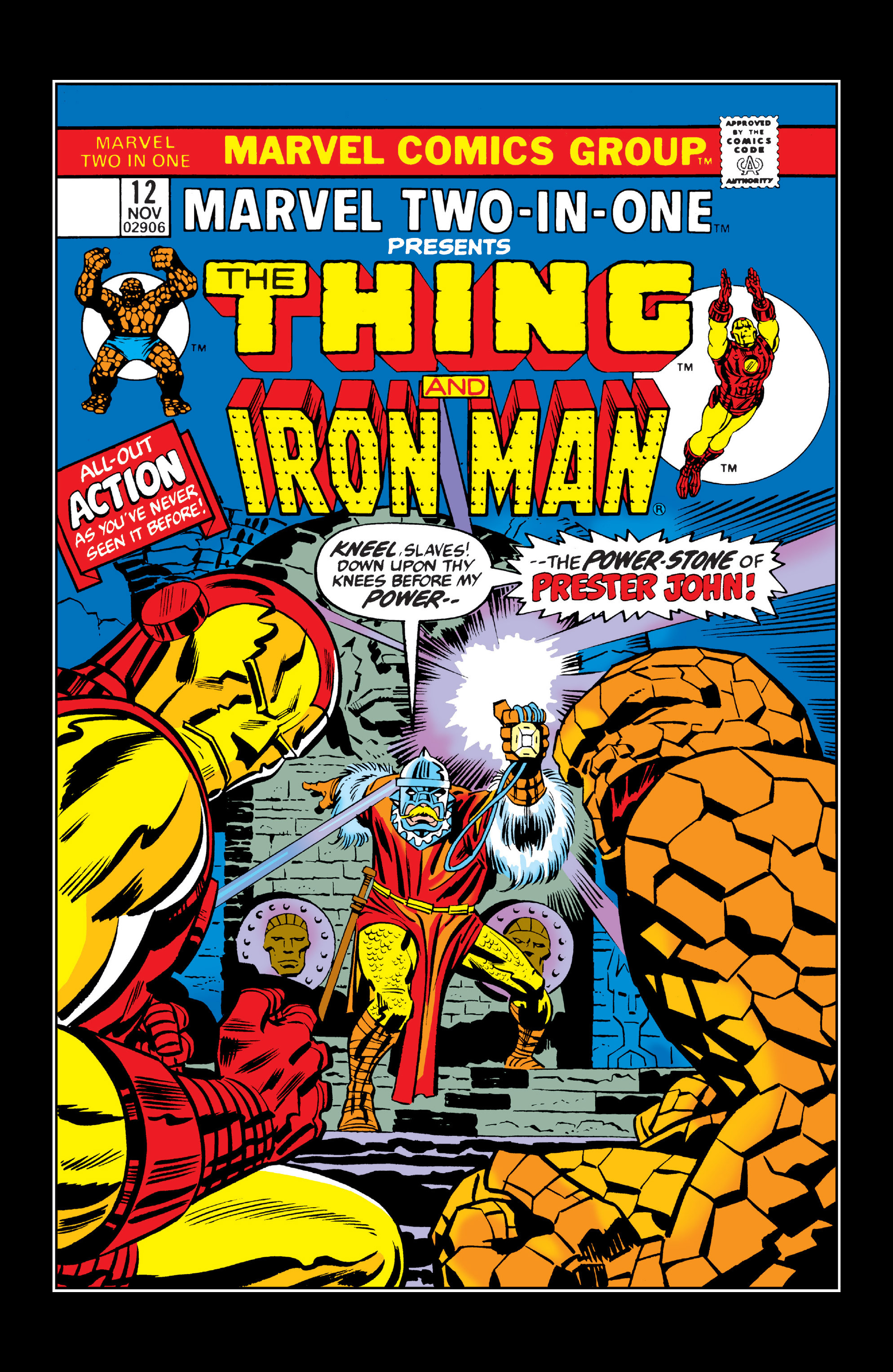 Read online Marvel Two-In-One comic -  Issue #12 - 1