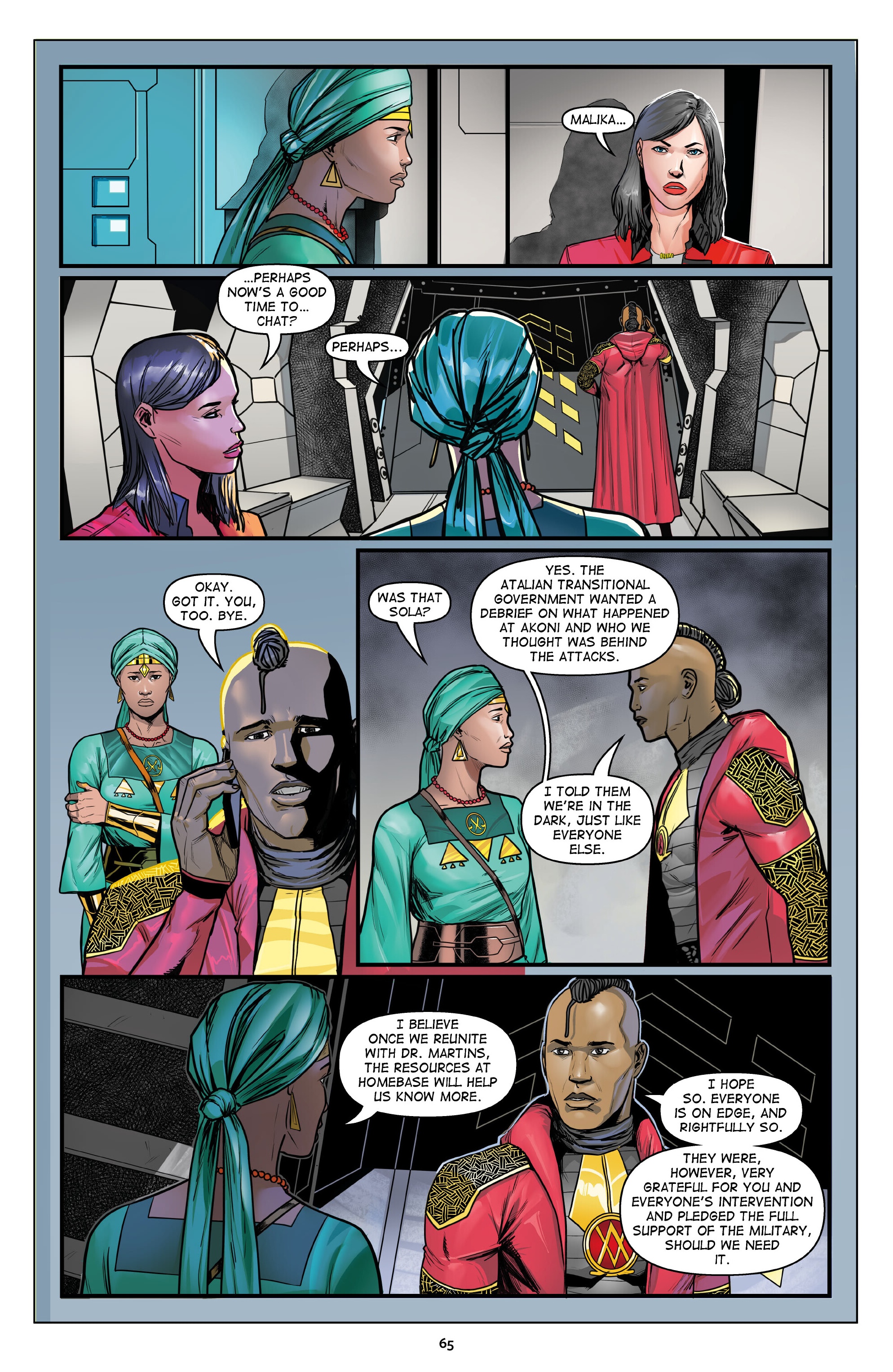 Read online The Oloris: Heroes Will Unite comic -  Issue # TPB (Part 1) - 65