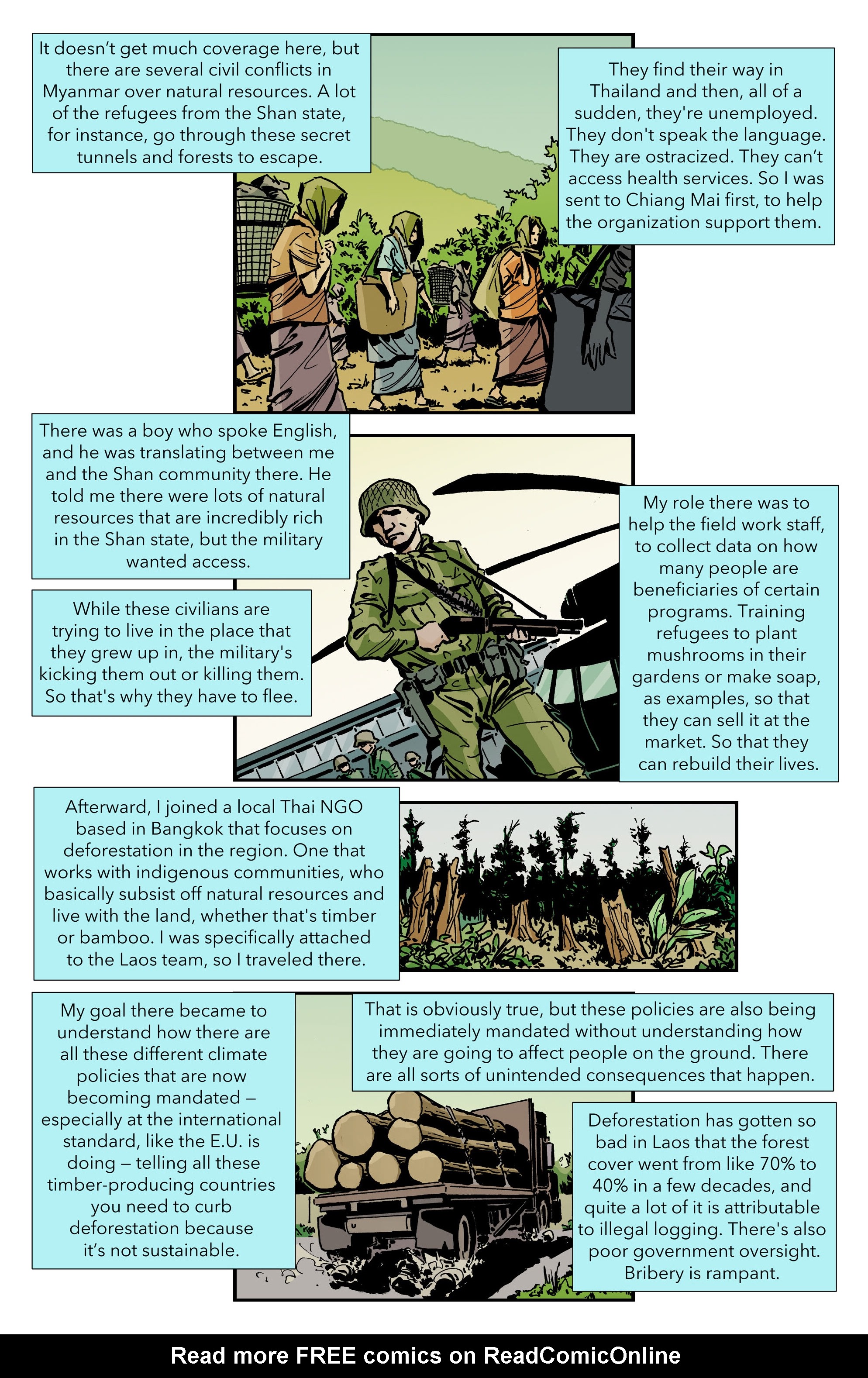Read online Climate Crisis Chronicles comic -  Issue # TPB - 74