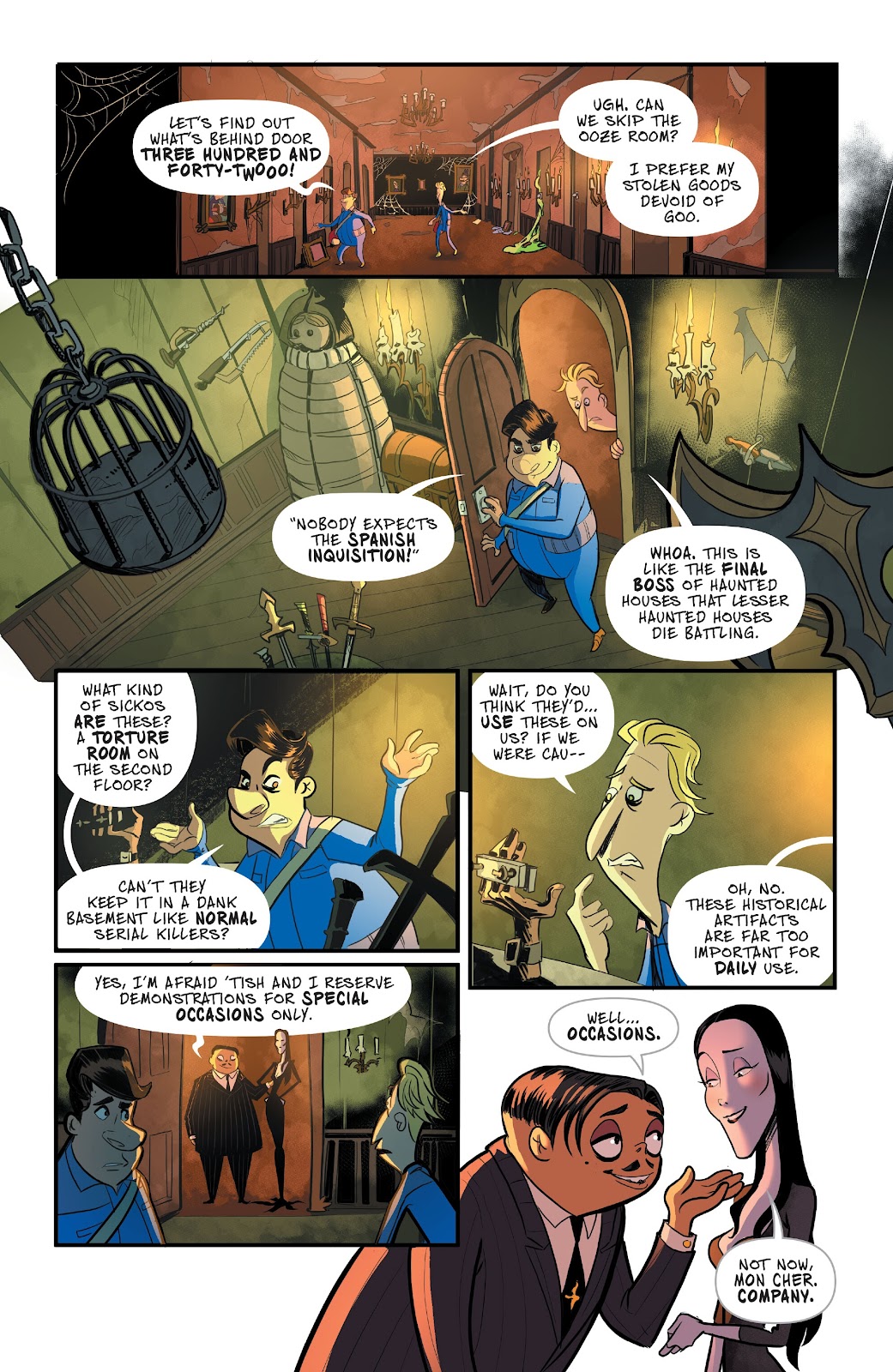 The Addams Family: Charlatan's Web issue 1 - Page 24