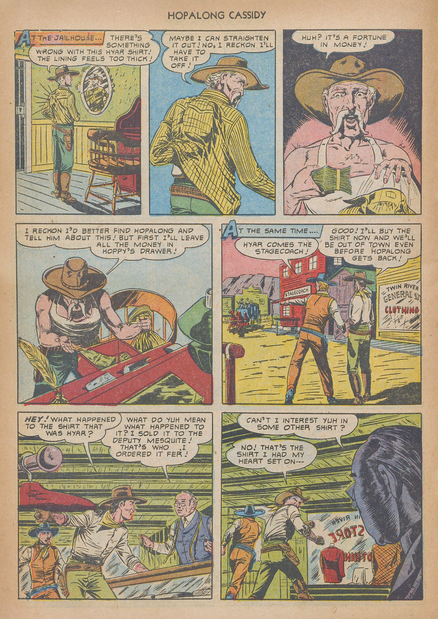 Read online Hopalong Cassidy comic -  Issue #51 - 22