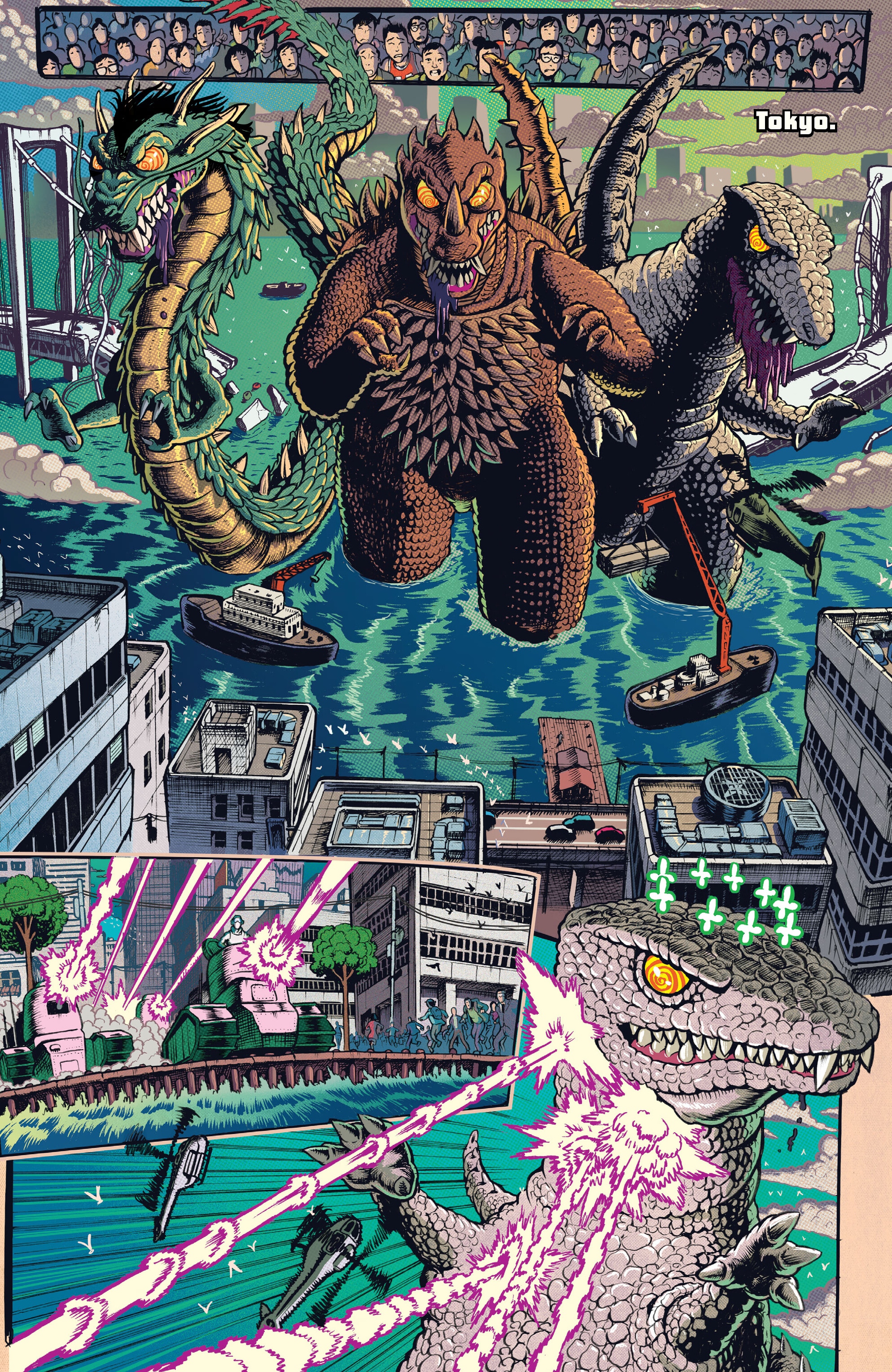 Read online Godzilla: War for Humanity comic -  Issue #3 - 3