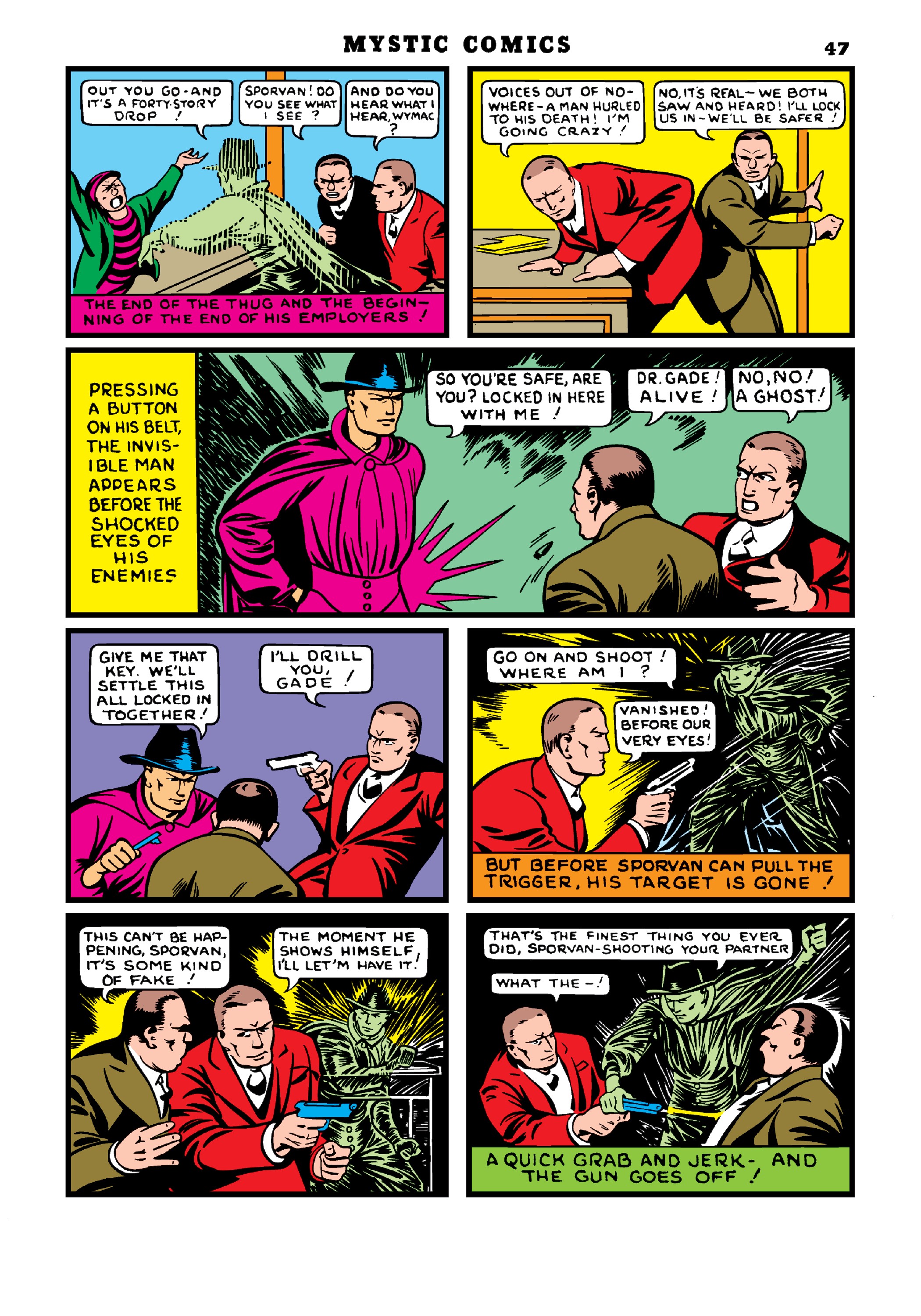 Read online Mystic Comics comic -  Issue # (1940) _Marvel Masterworks - Golden Age  (Part 2) - 22