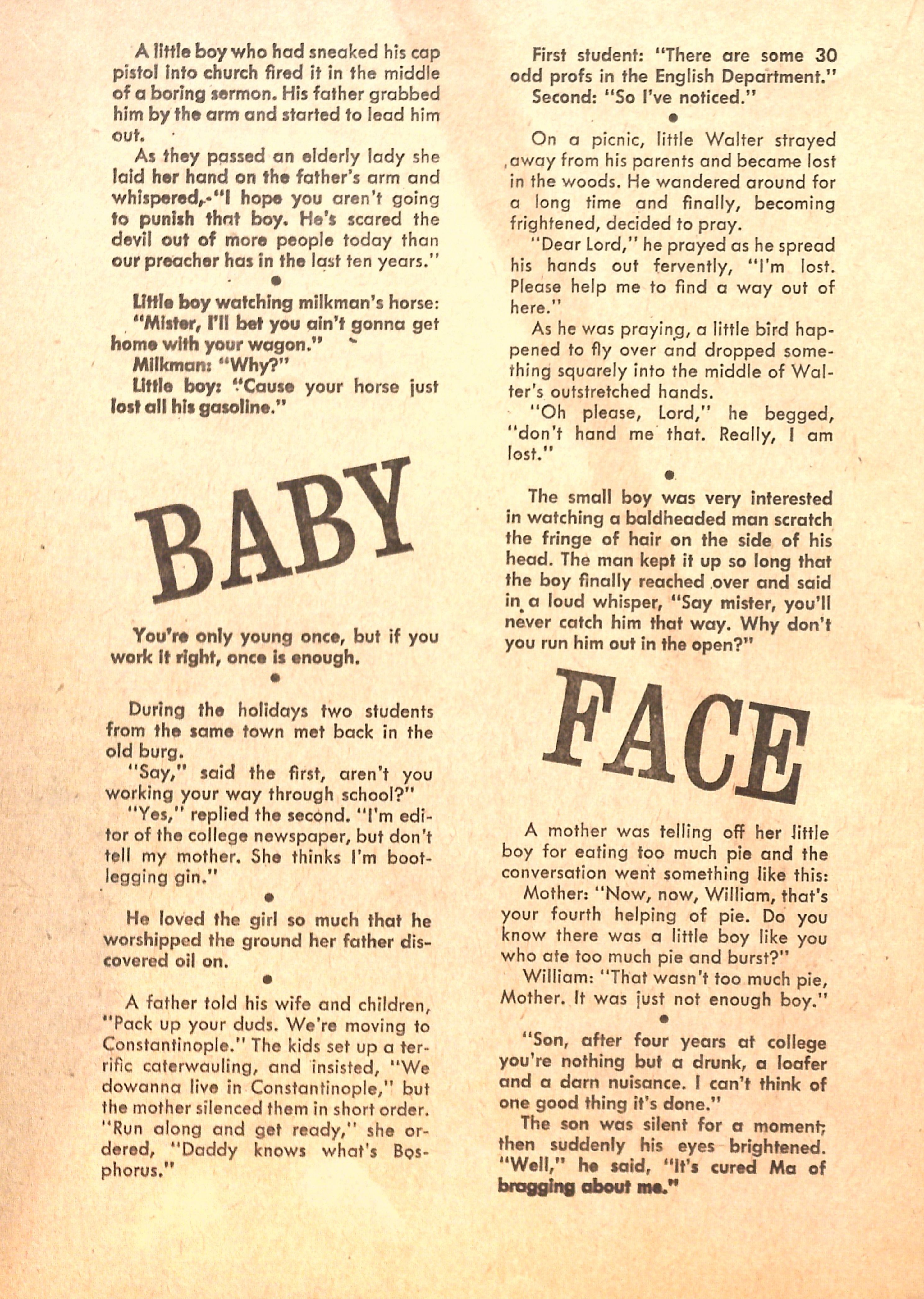 Read online Cartoons and Gags comic -  Issue #21 - 24