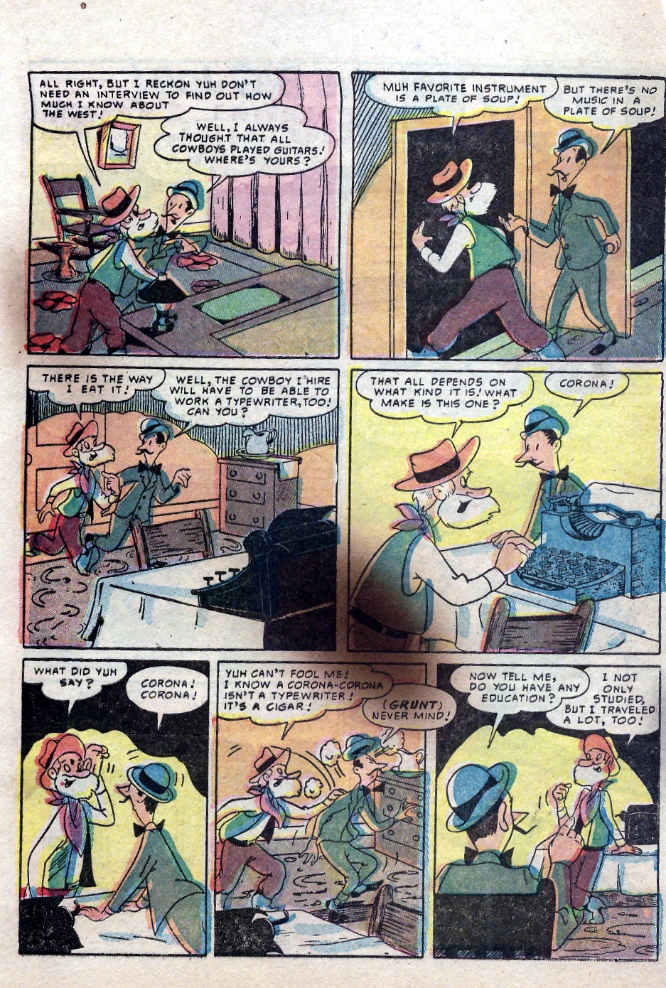 Read online Lash Larue Western (1949) comic -  Issue #55 - 27