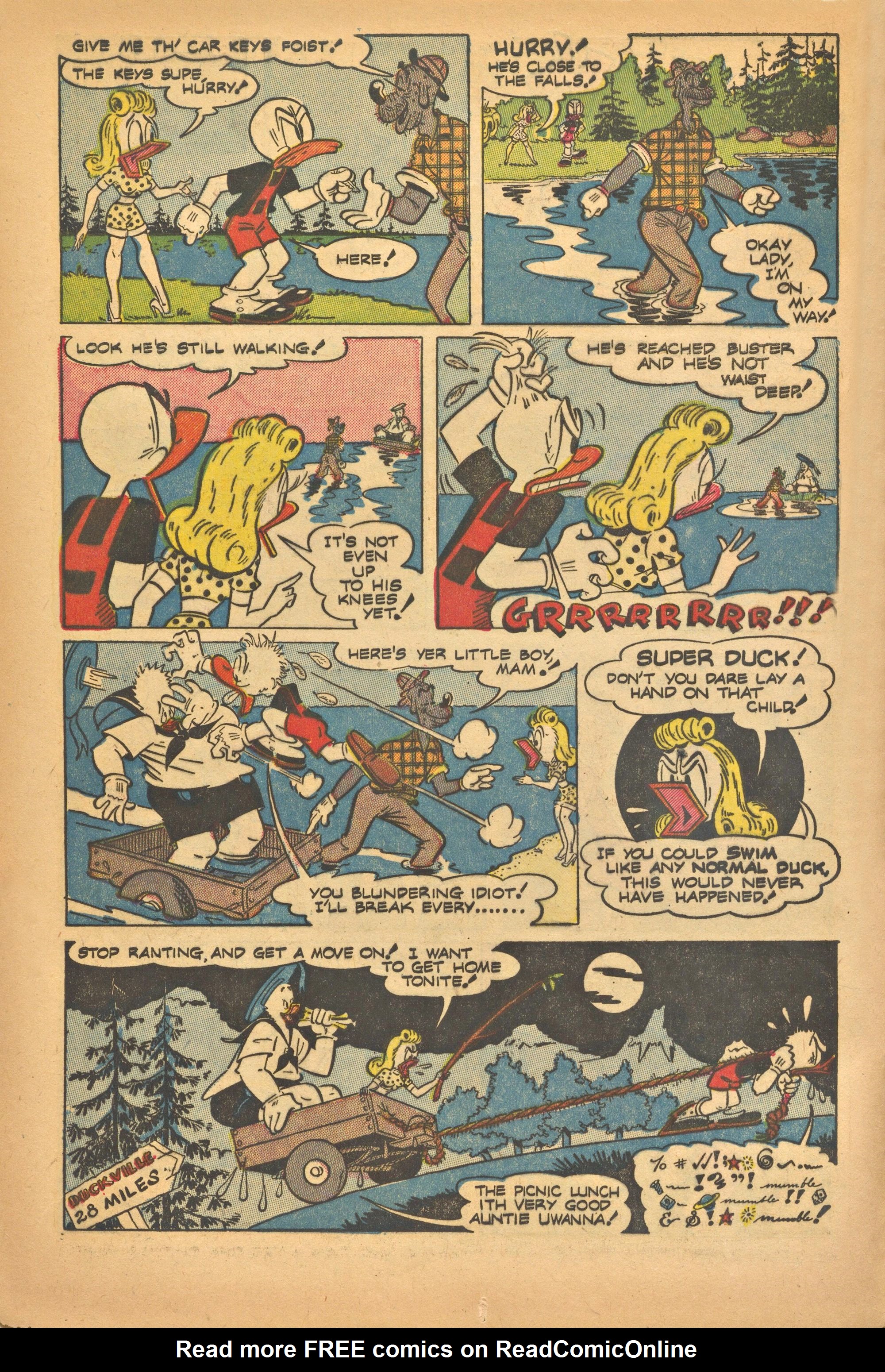 Read online Super Duck Comics comic -  Issue #55 - 4