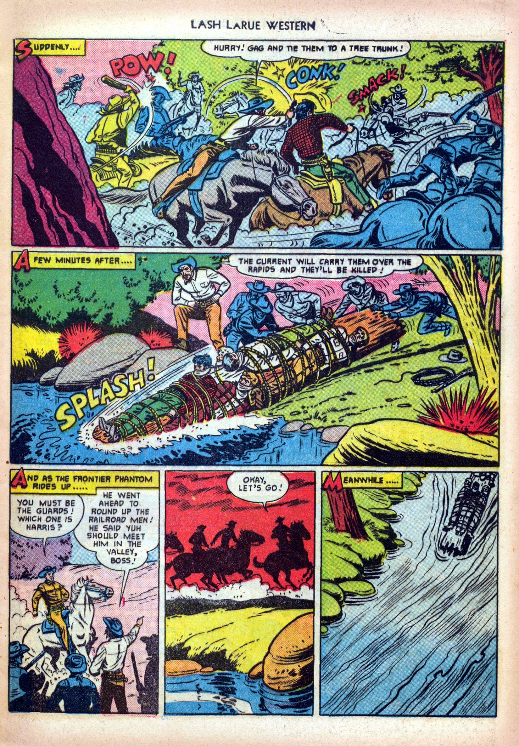Read online Lash Larue Western (1949) comic -  Issue #19 - 9