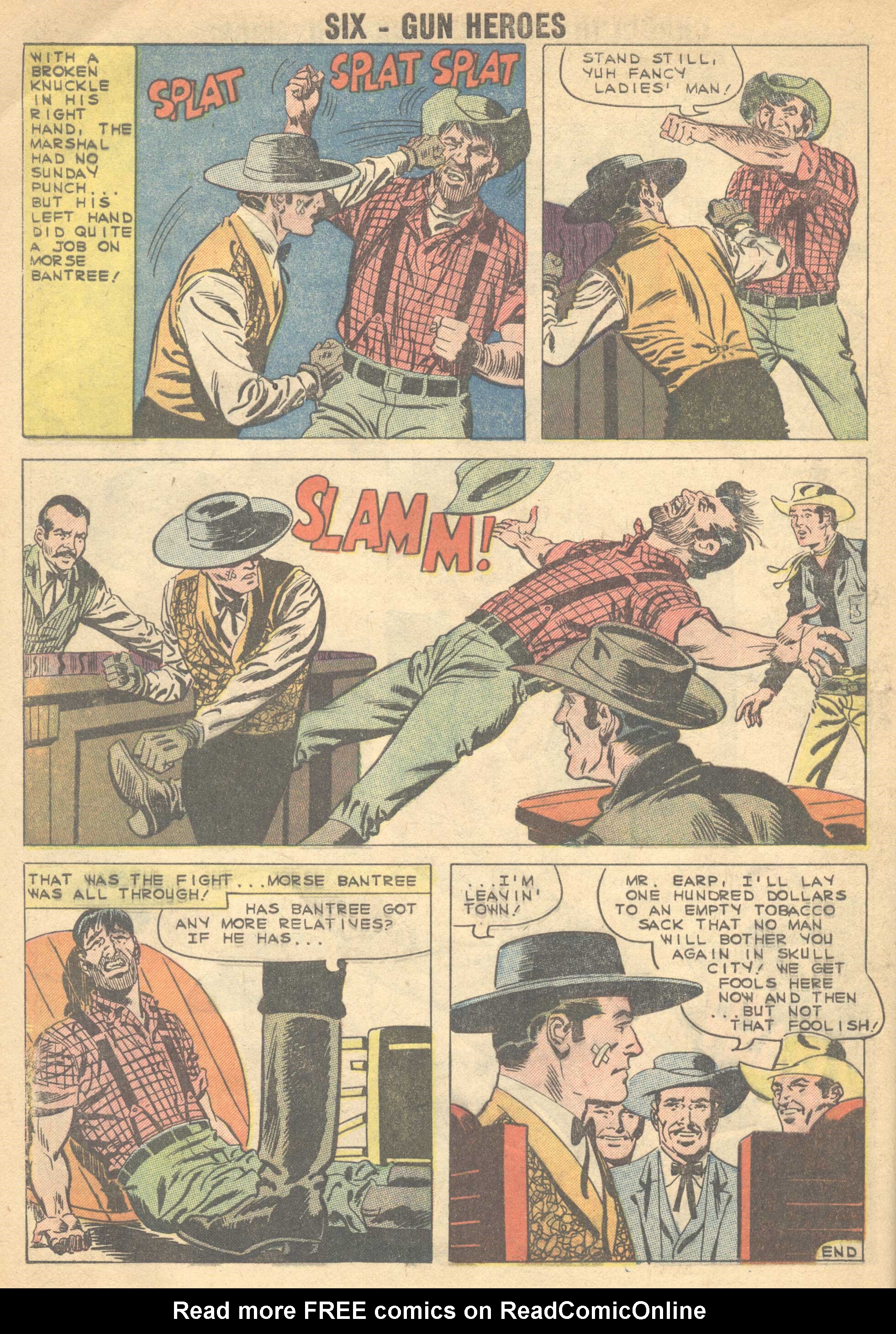 Read online Six-Gun Heroes comic -  Issue #58 - 8