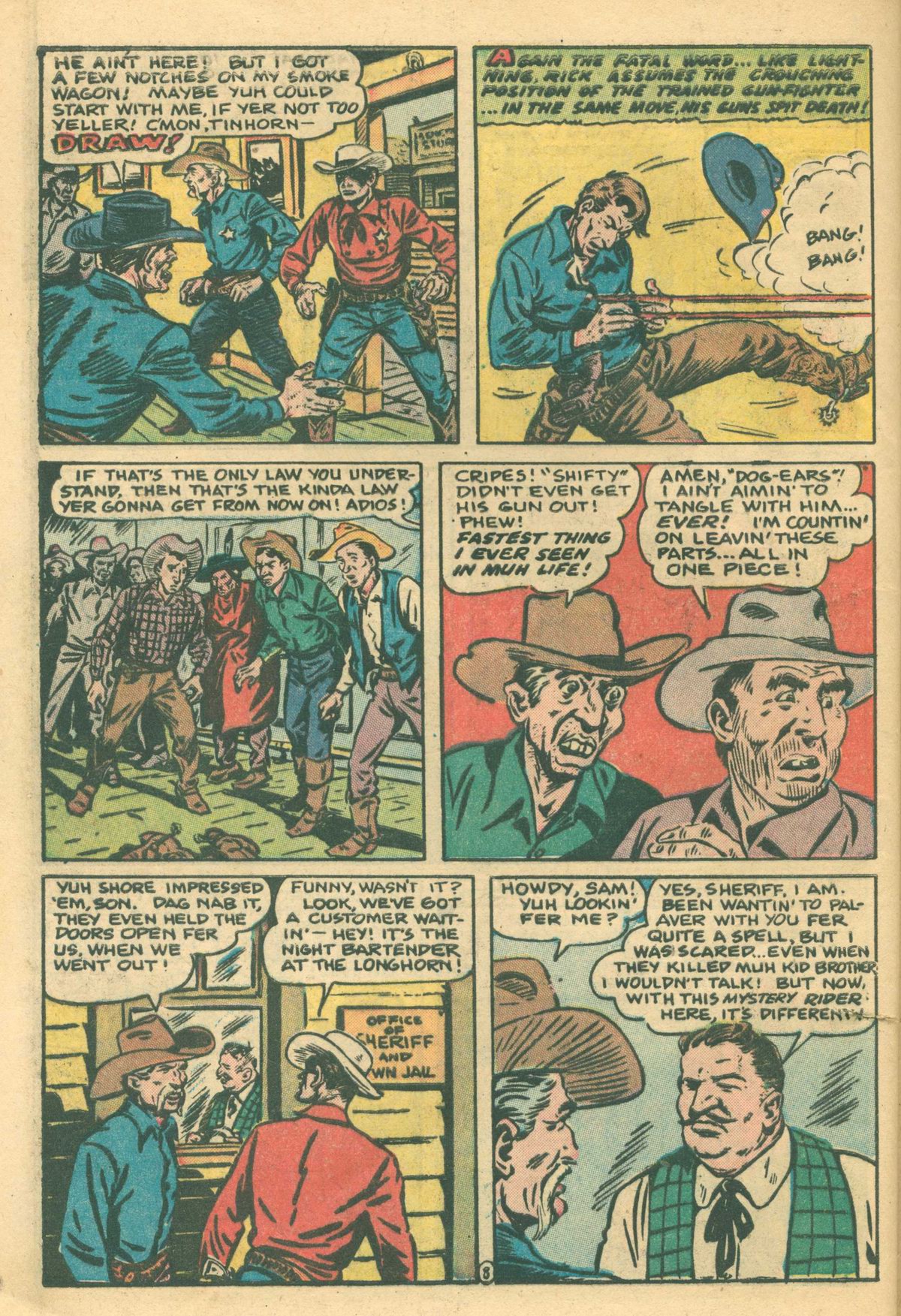 Read online Exciting Comics comic -  Issue #62 - 40