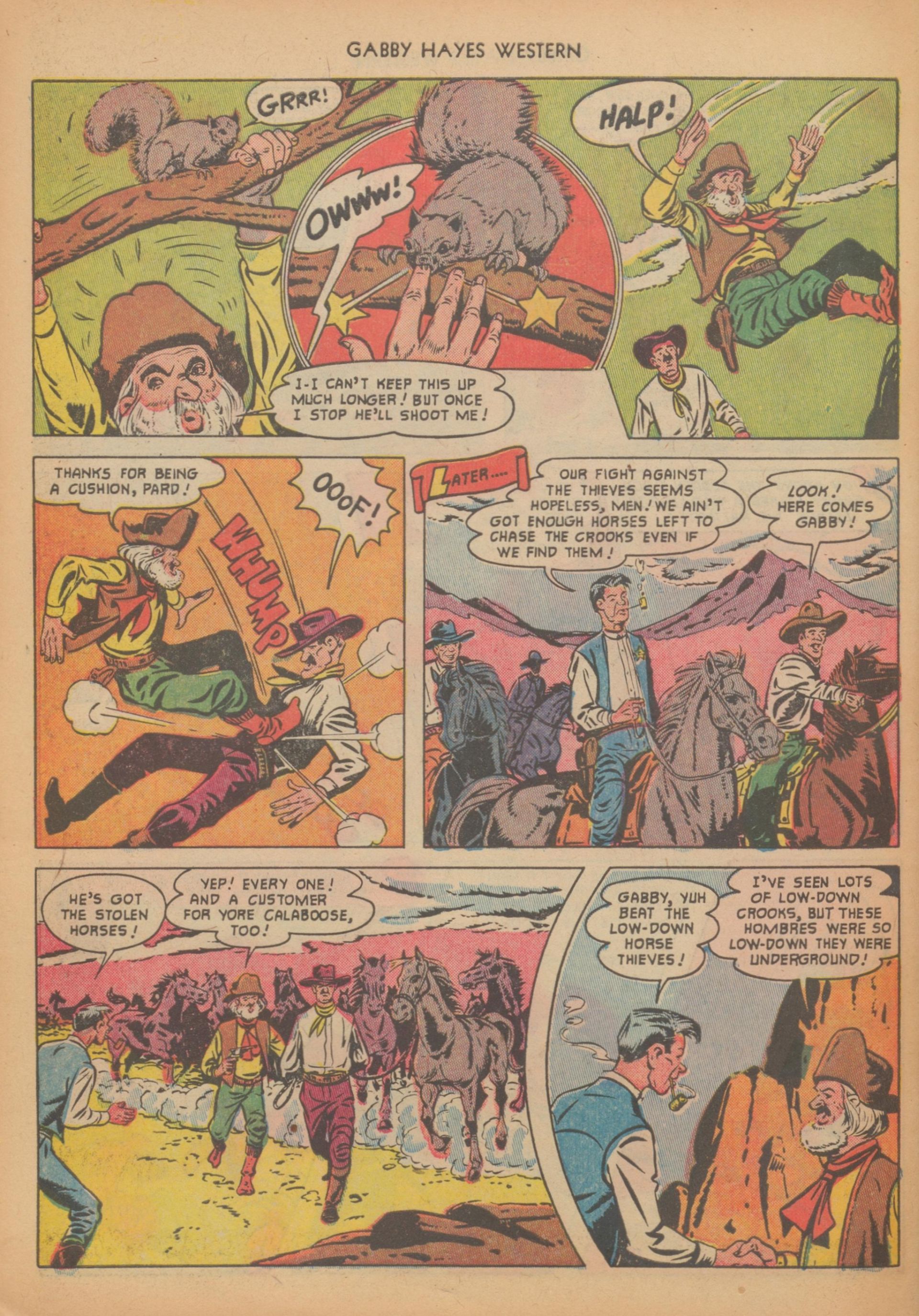 Read online Gabby Hayes Western comic -  Issue #41 - 34