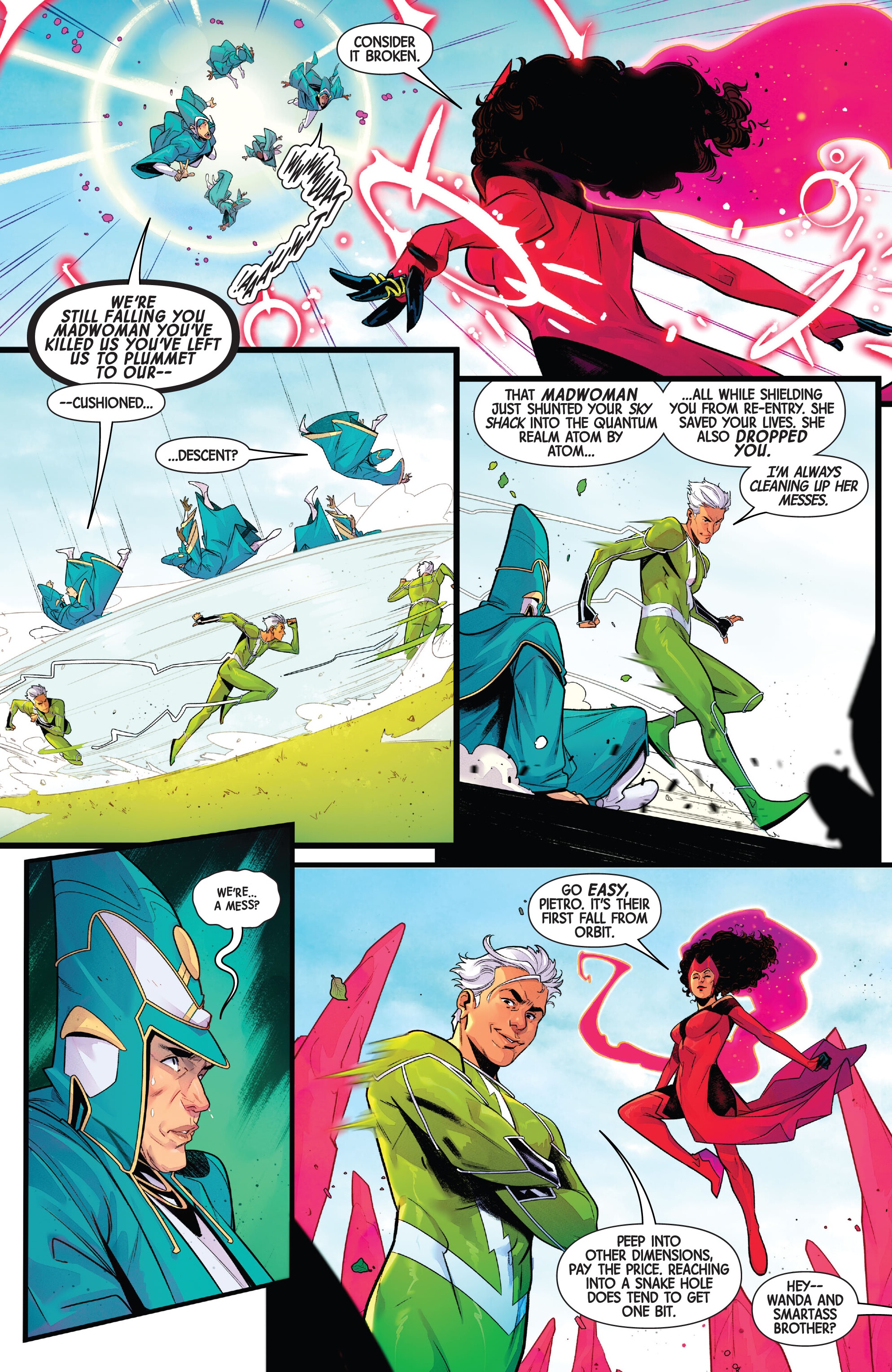 Read online Scarlet Witch & Quicksilver comic -  Issue #1 - 5