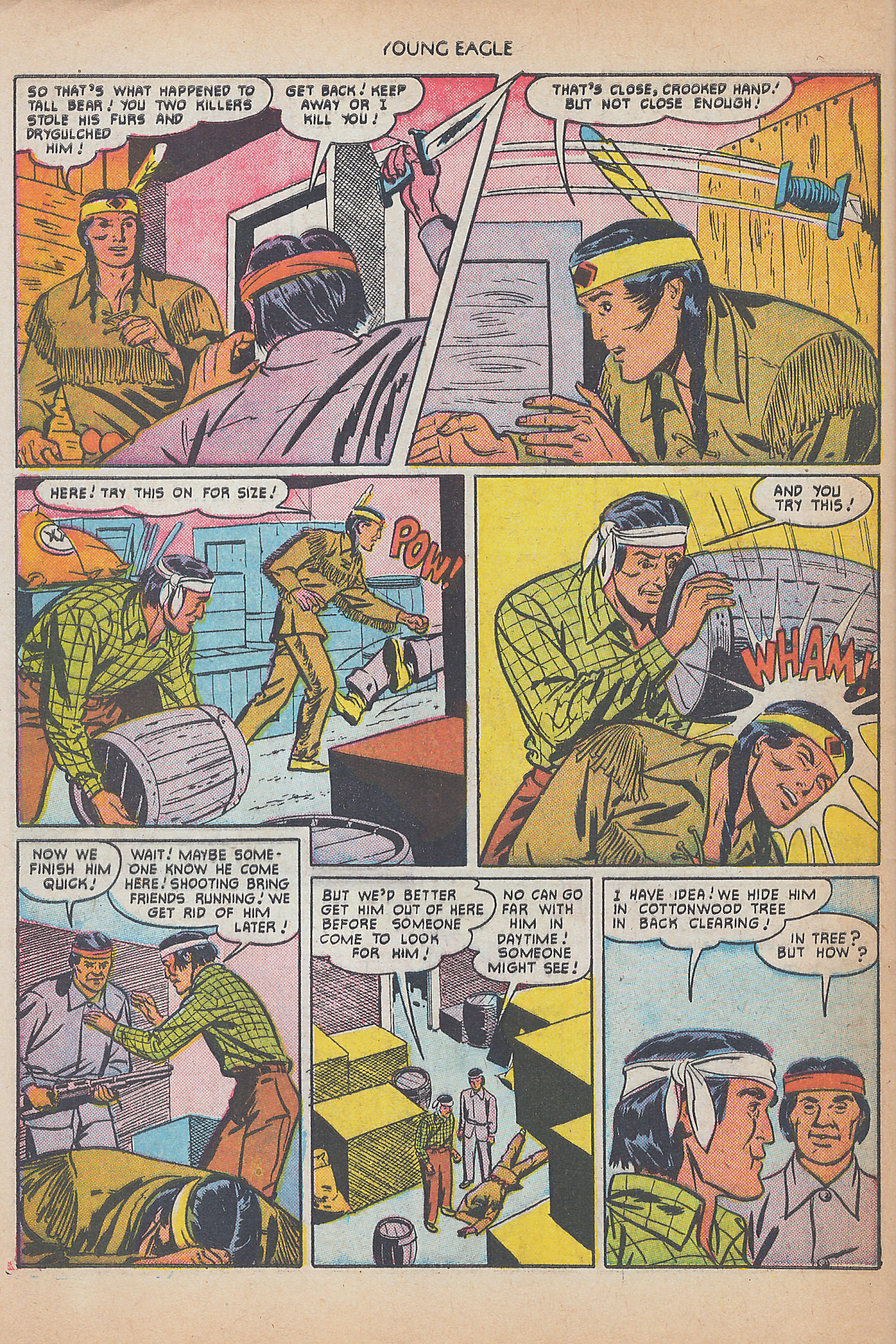 Read online Young Eagle comic -  Issue #3 - 28