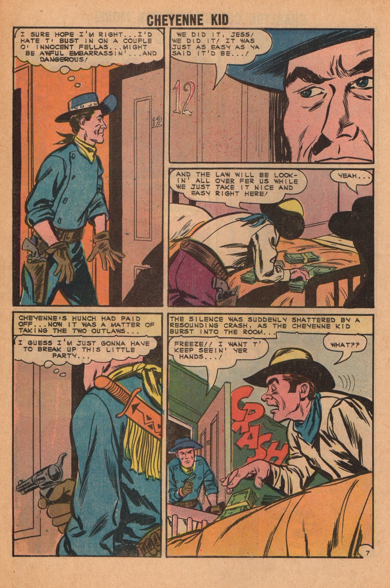 Read online Cheyenne Kid comic -  Issue #50 - 10