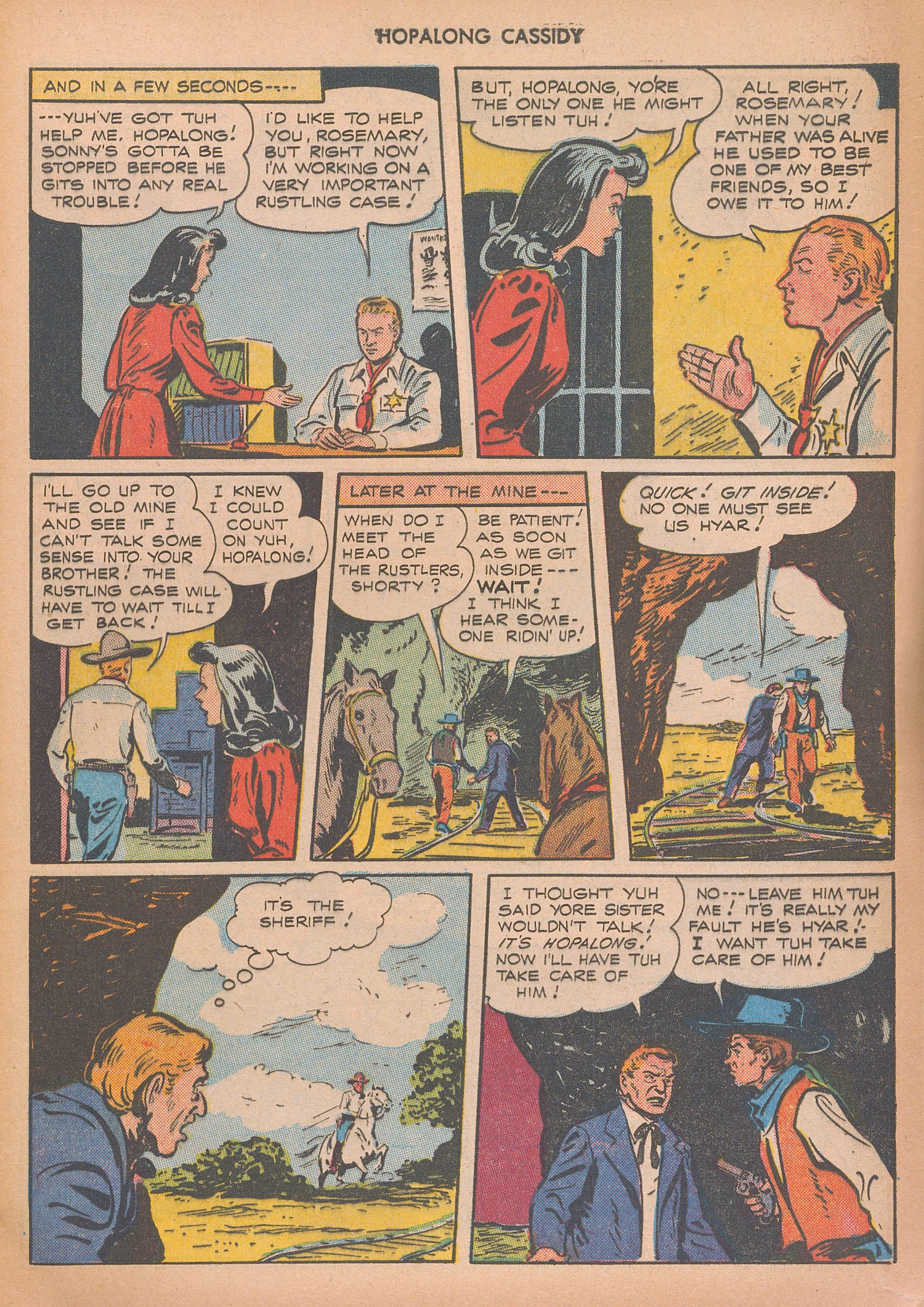 Read online Hopalong Cassidy comic -  Issue #15 - 45
