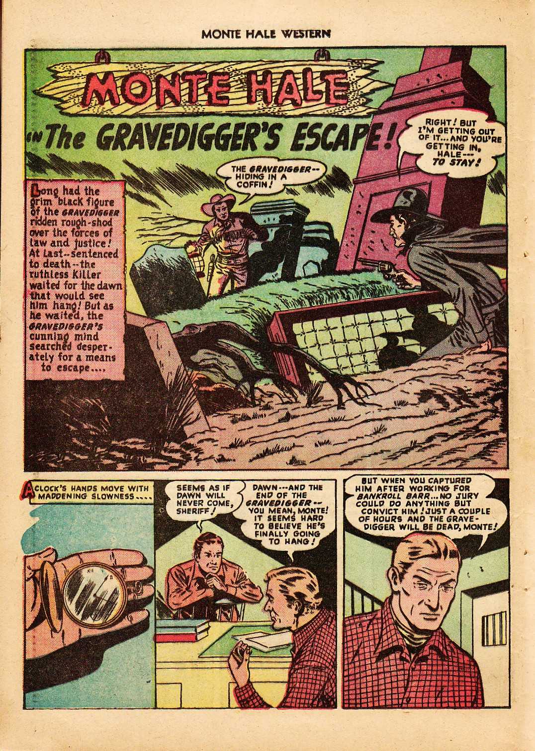 Read online Monte Hale Western comic -  Issue #38 - 39