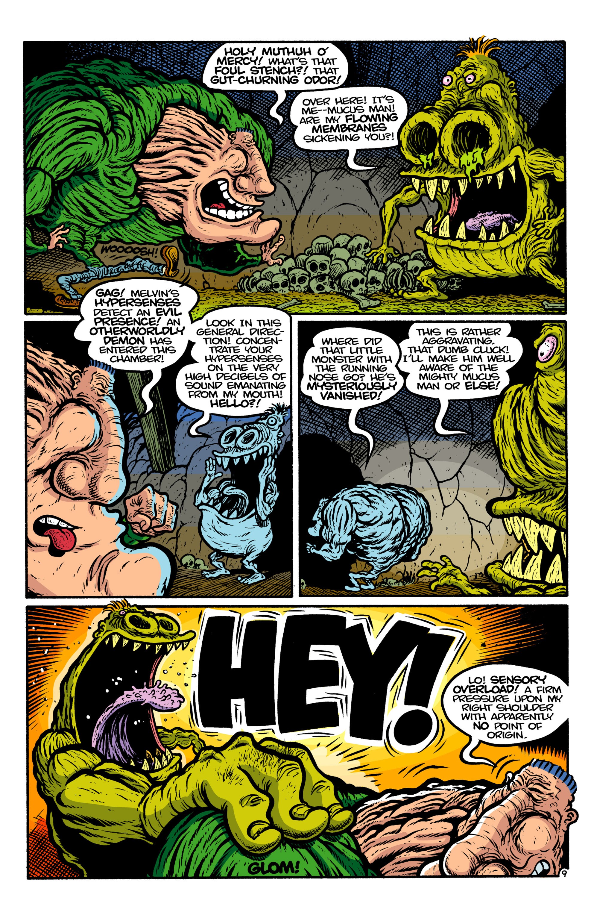 Read online Weird Melvin comic -  Issue #3 - 11