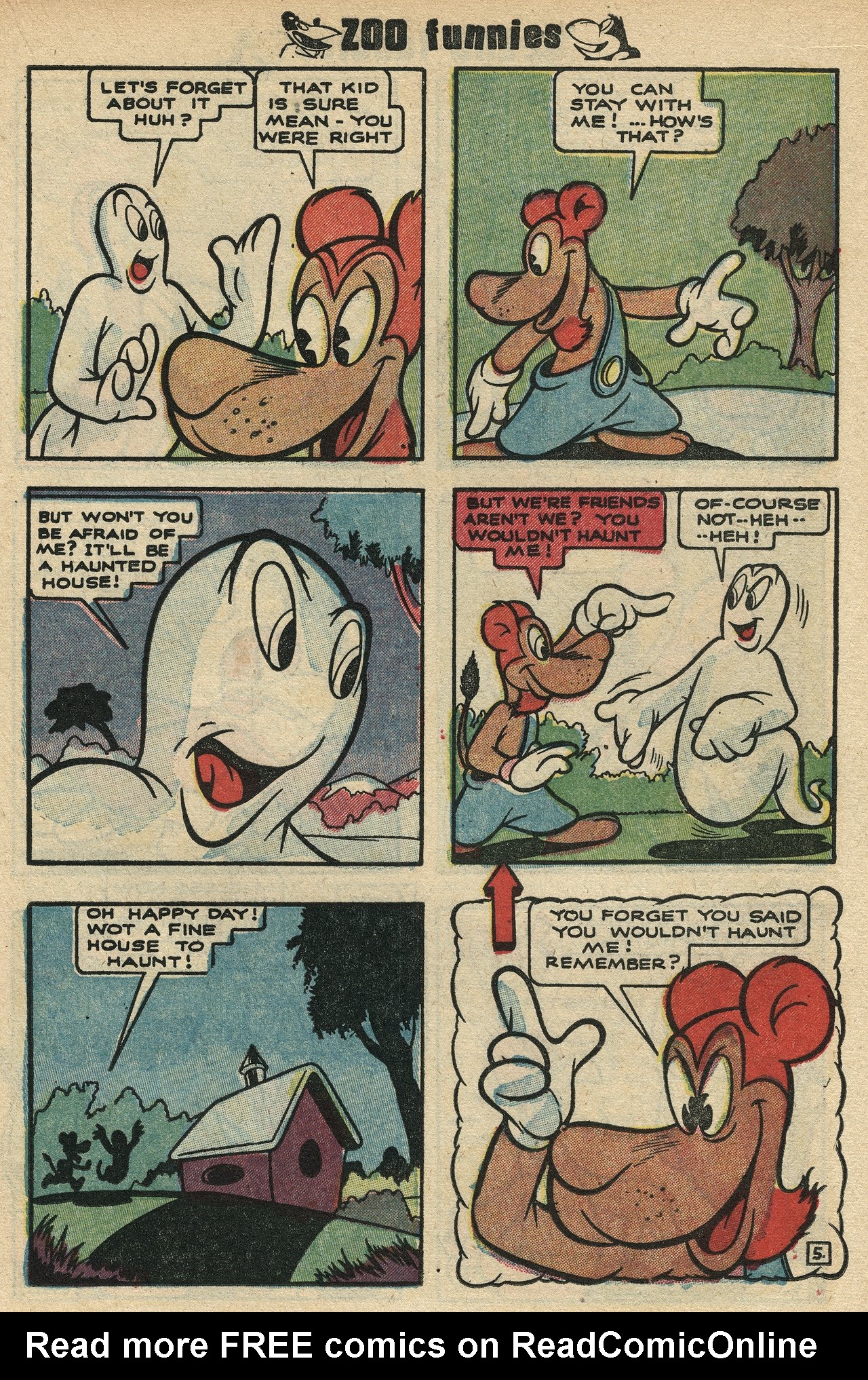 Read online Zoo Funnies comic -  Issue #1 - 19