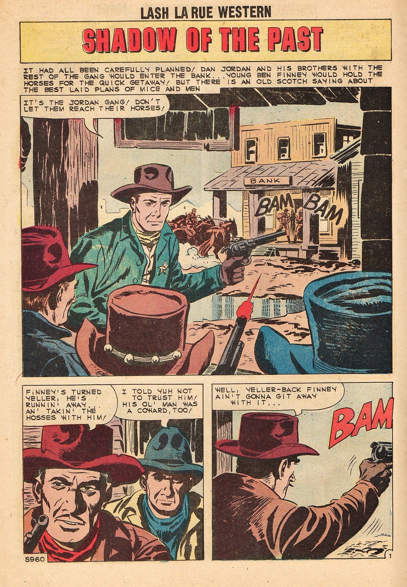 Read online Lash Larue Western (1949) comic -  Issue #84 - 20