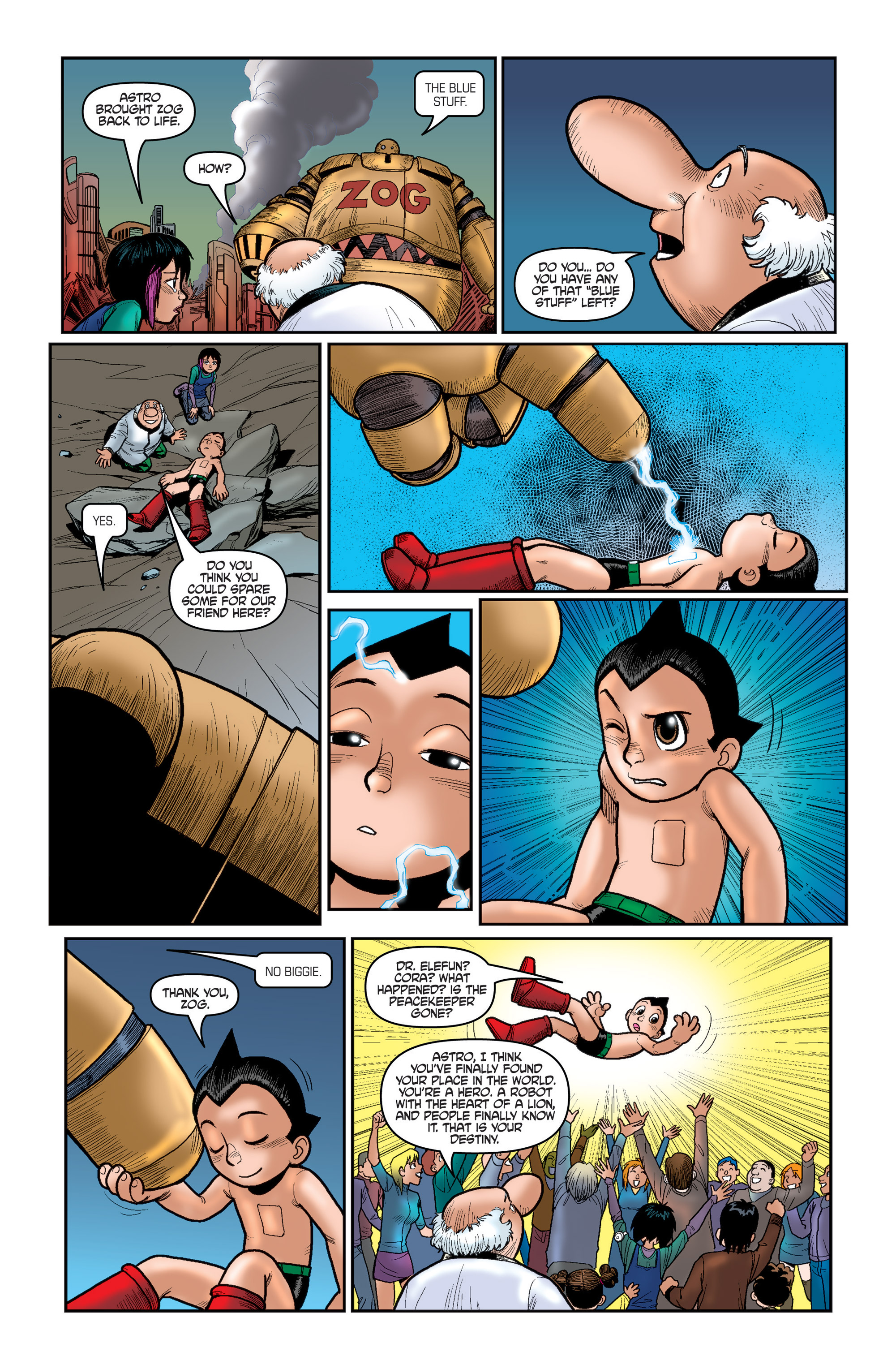 Read online Astro Boy: The Movie: Official Movie Adaptation comic -  Issue #4 - 21