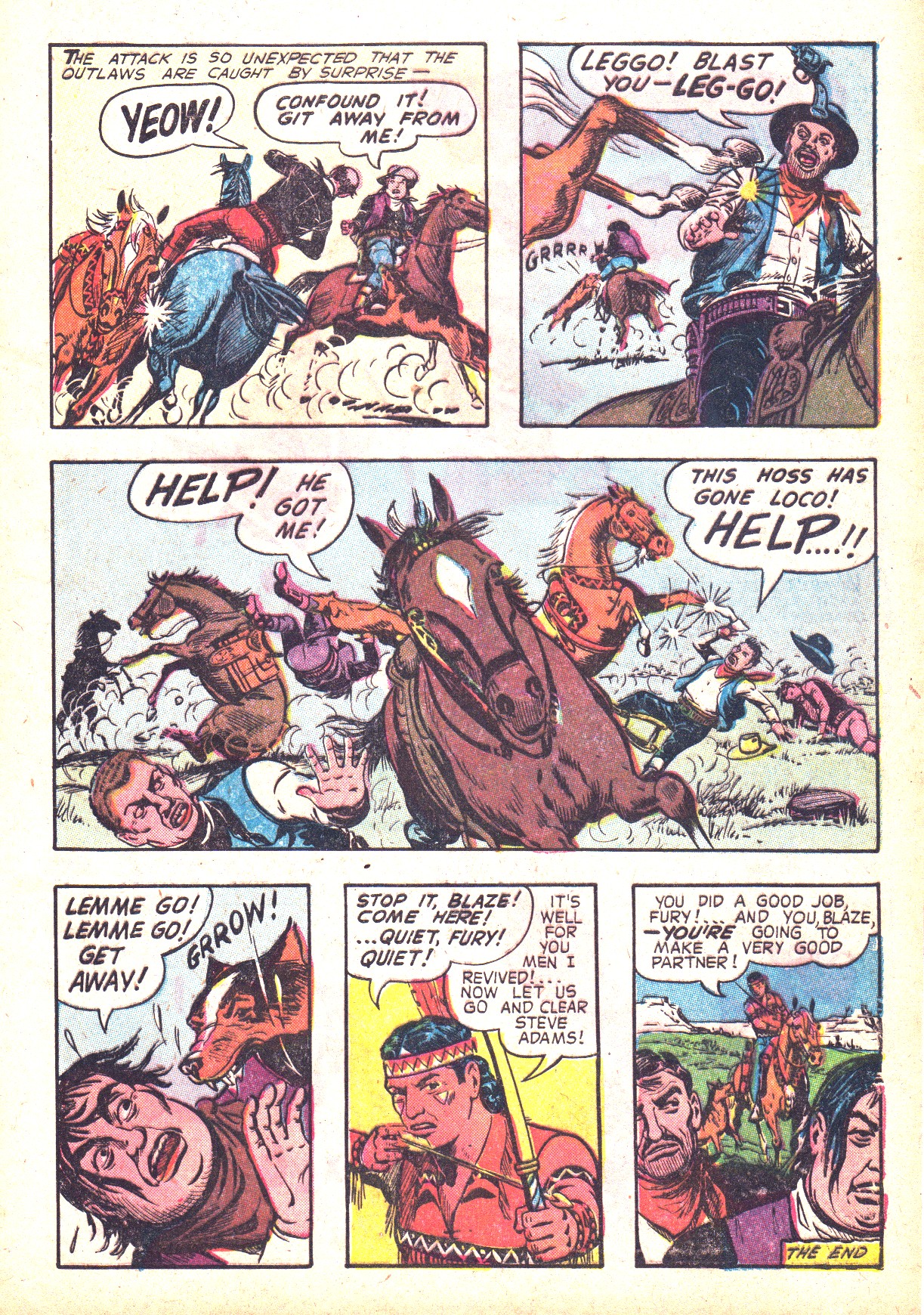 Read online Straight Arrow comic -  Issue #43 - 9