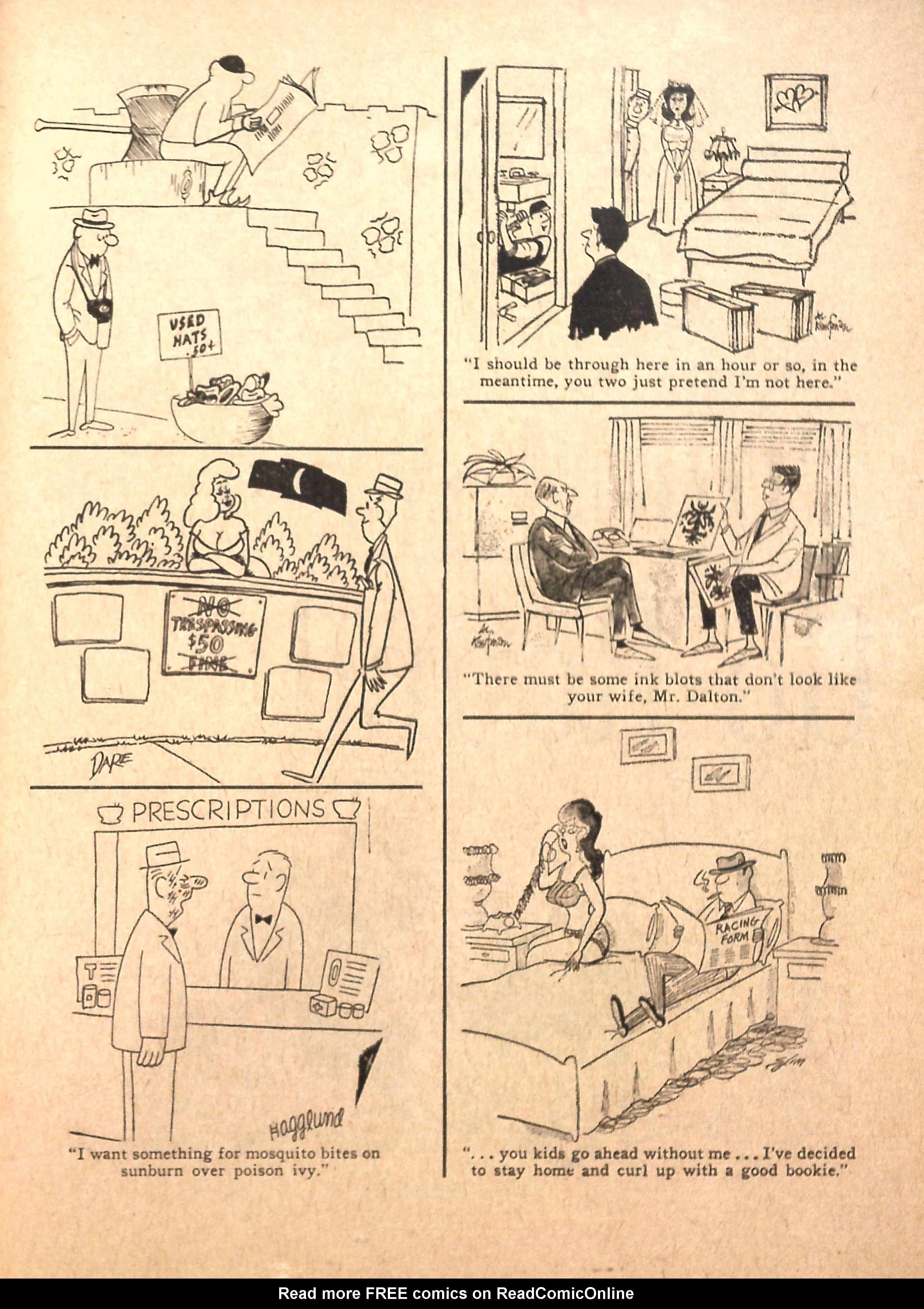 Read online Cartoons and Gags comic -  Issue #37 - 41