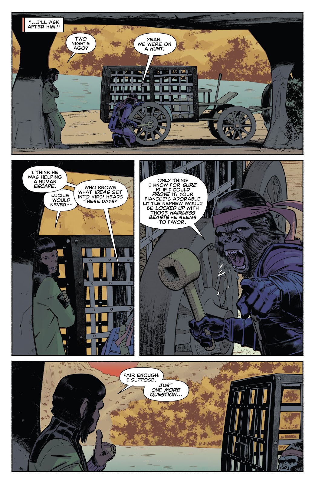 Beware the Planet of the Apes issue 1 - Page 11