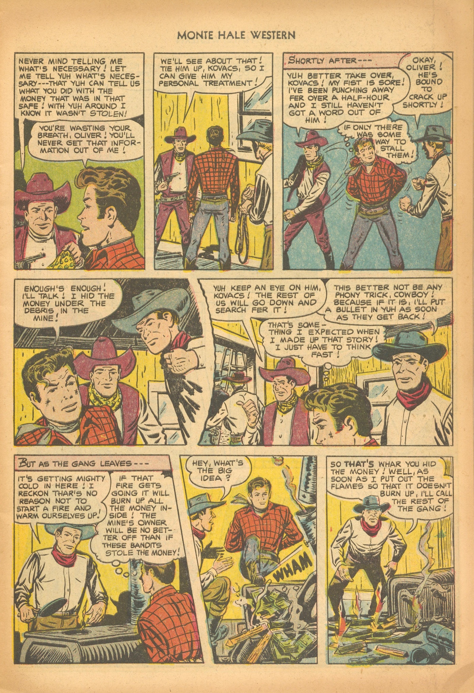 Read online Monte Hale Western comic -  Issue #80 - 7