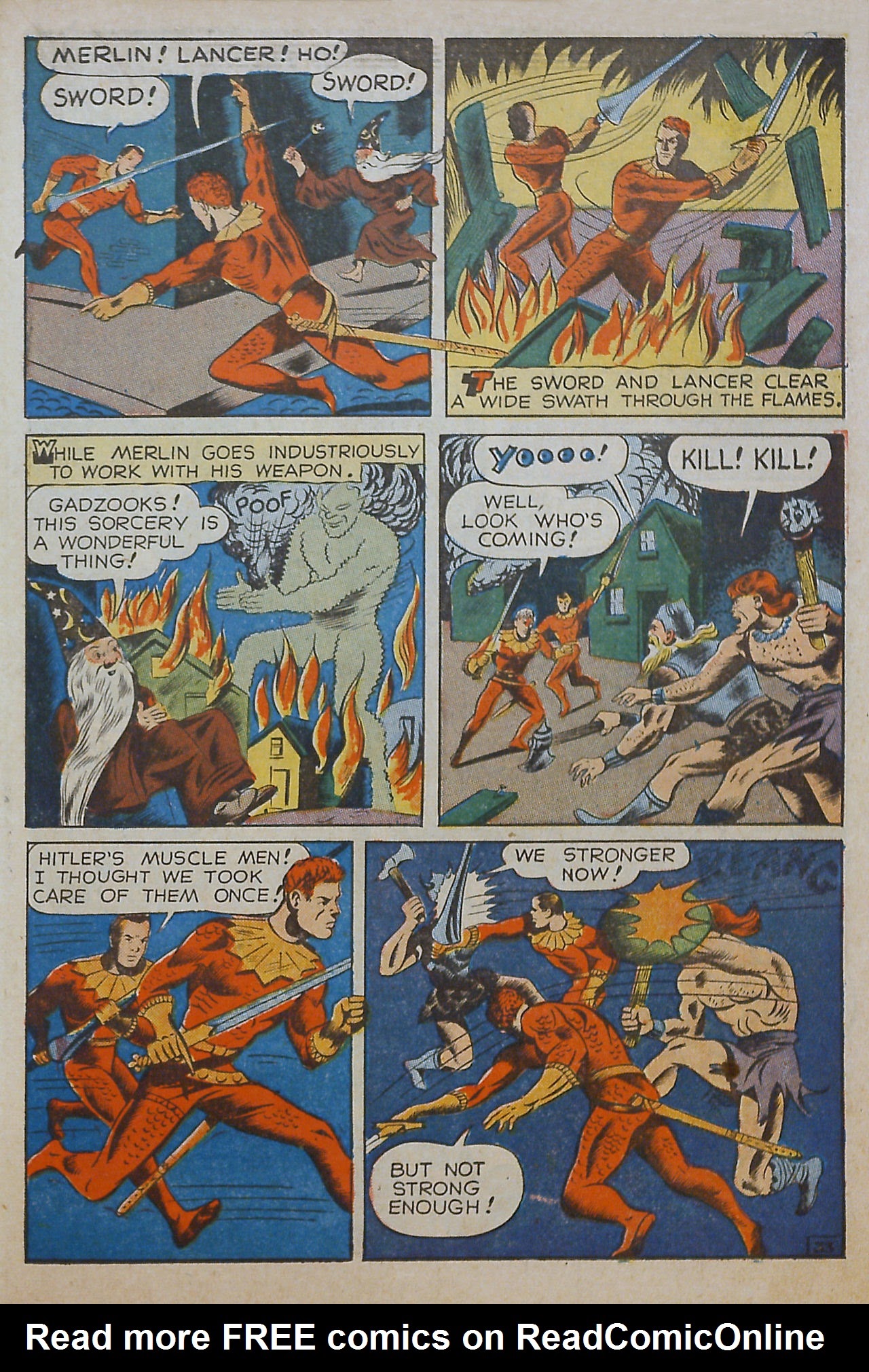 Read online Super-Mystery Comics comic -  Issue #19 - 34