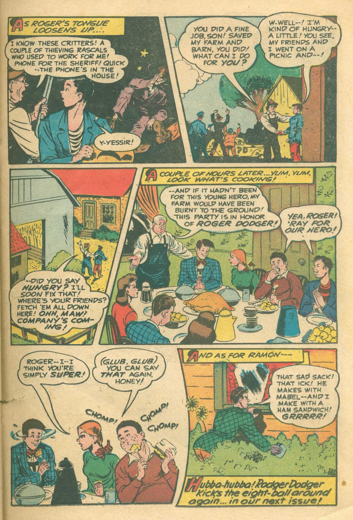 Read online Exciting Comics comic -  Issue #62 - 31