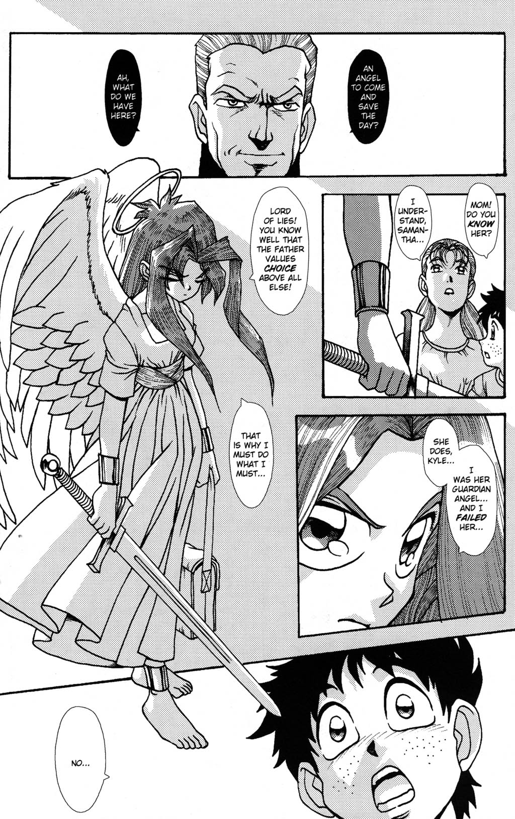 Read online Heaven Sent comic -  Issue #8 - 23