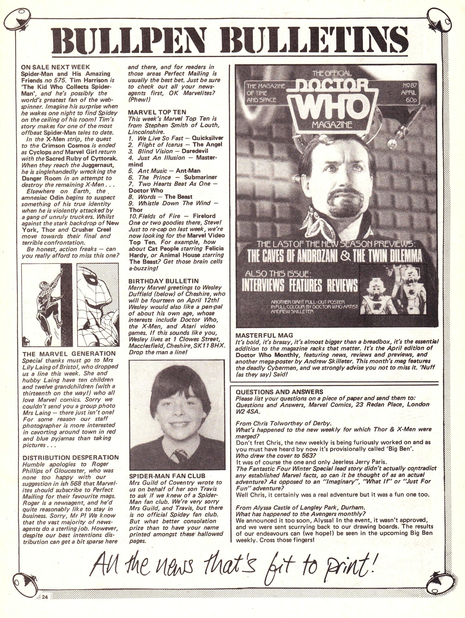 Read online Spider-Man and his Amazing Friends (1983) comic -  Issue #574 - 24