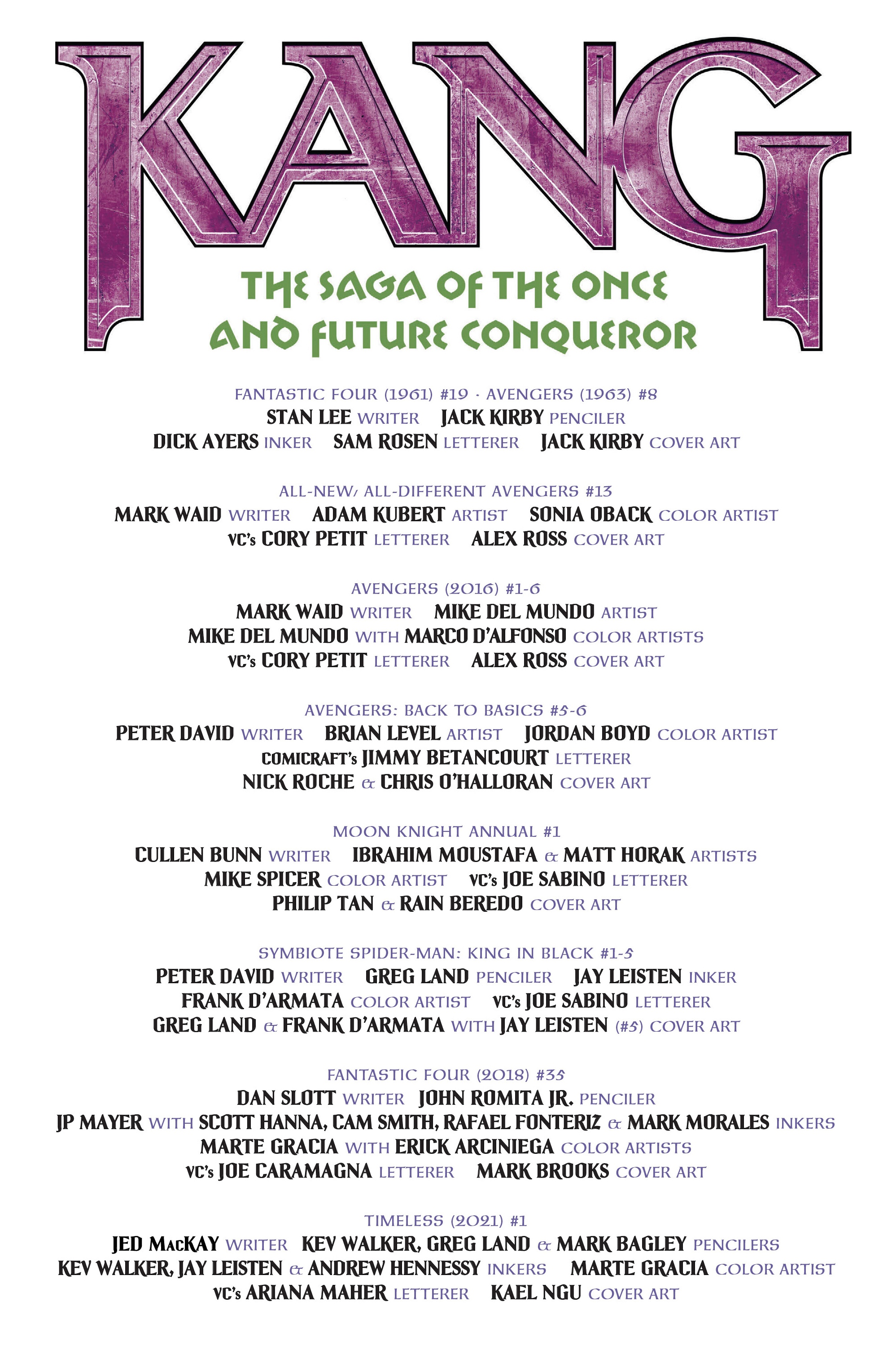 Read online Kang: The Saga of the Once and Future Conqueror comic -  Issue # TPB (Part 1) - 4