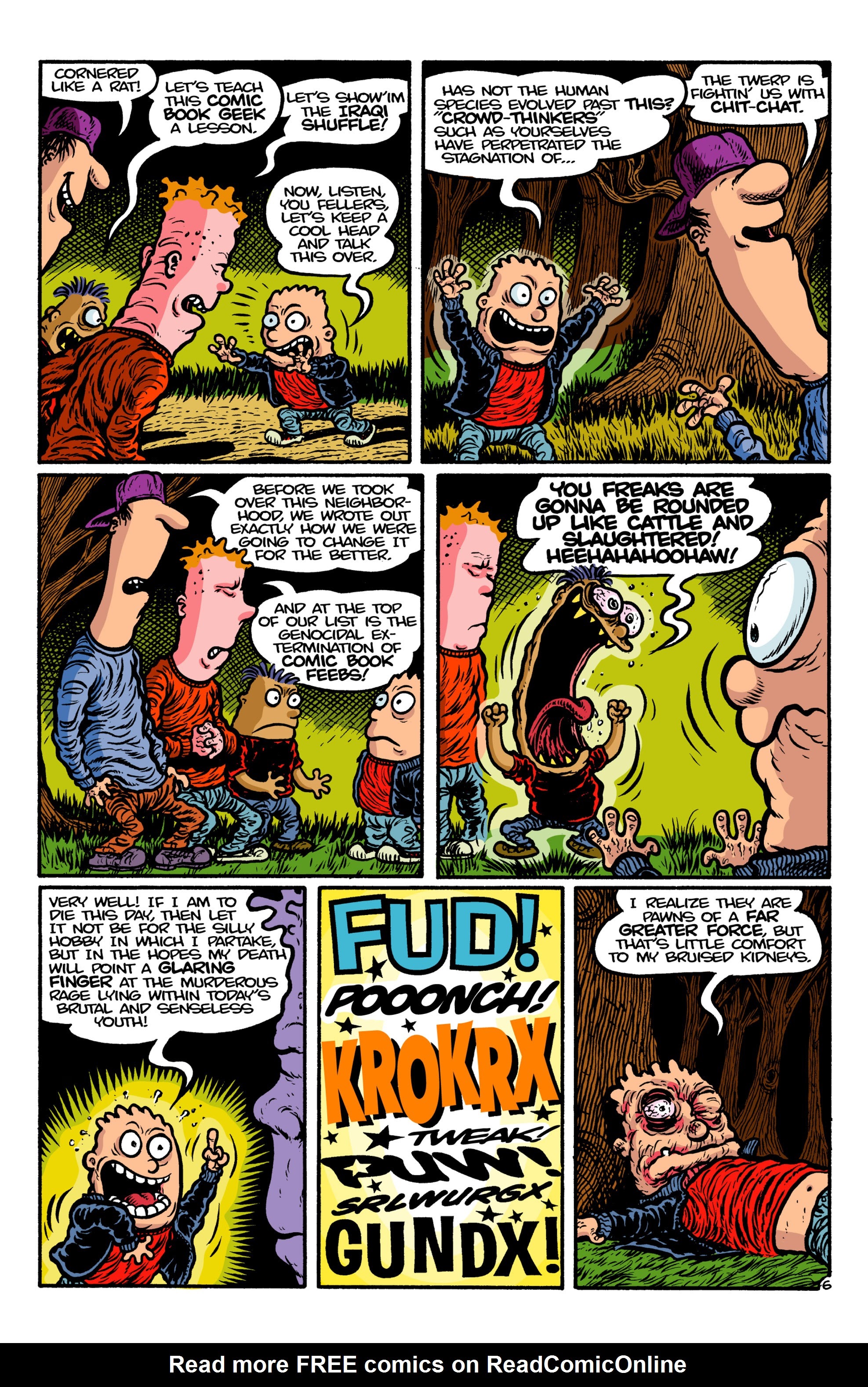 Read online Weird Melvin comic -  Issue #3 - 8