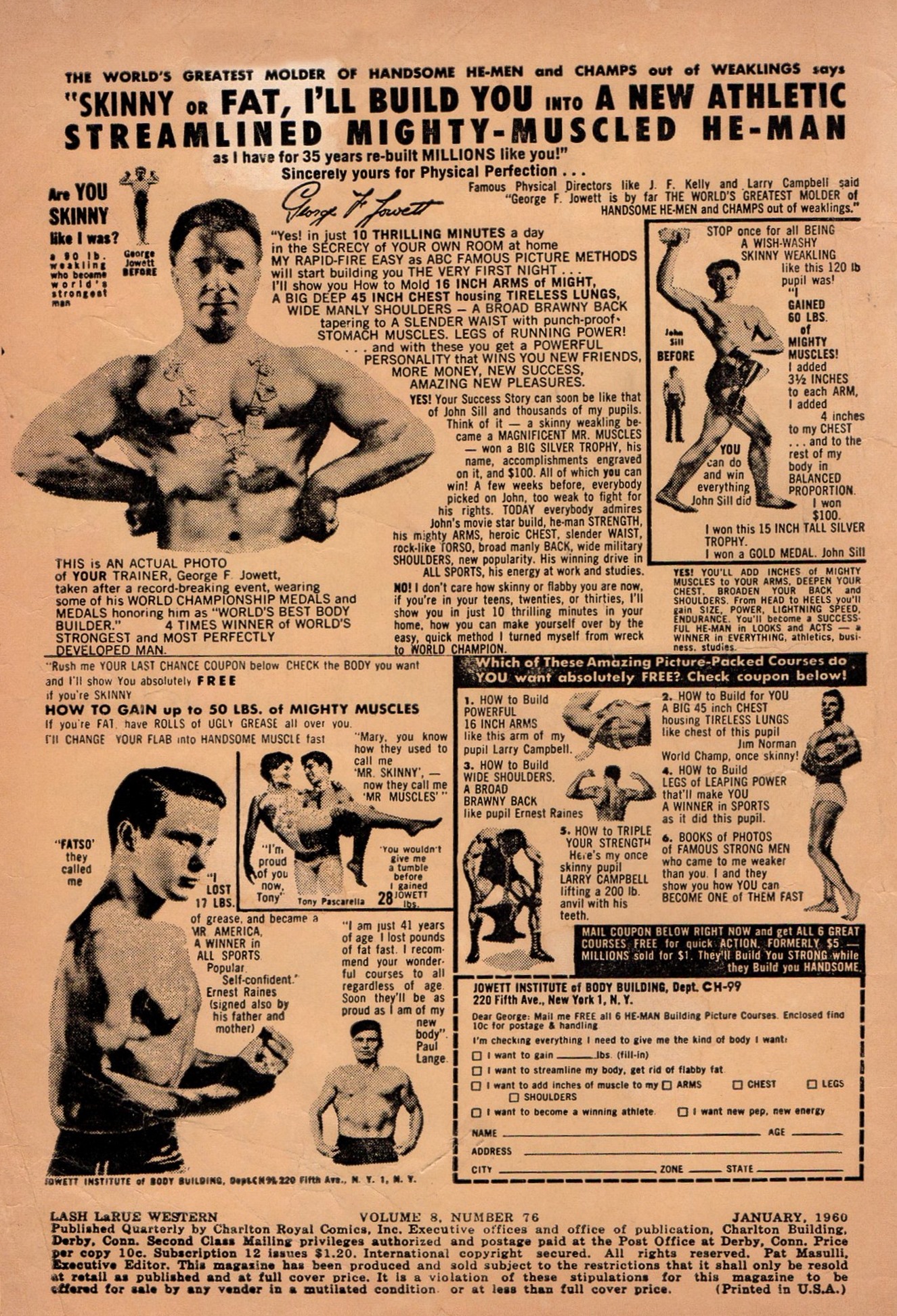 Read online Lash Larue Western (1949) comic -  Issue #76 - 2