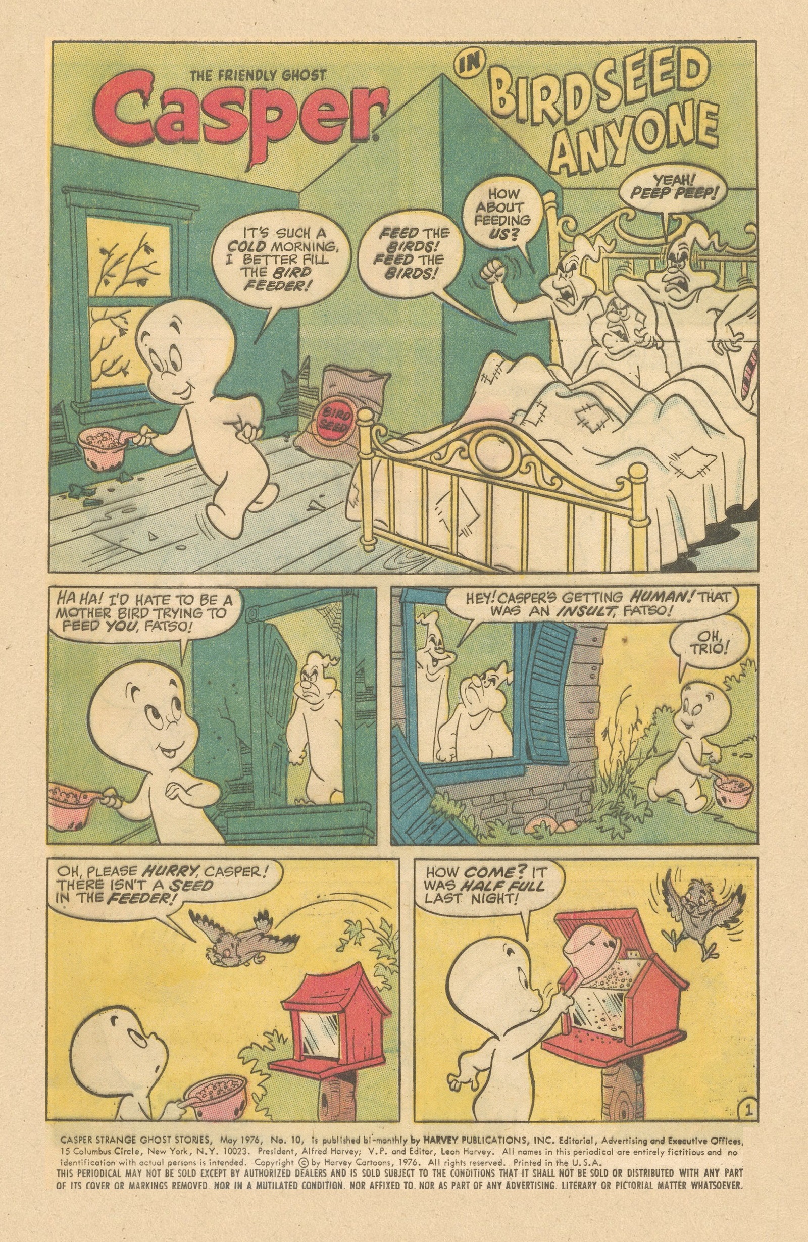 Read online Casper Strange Ghost Stories comic -  Issue #10 - 5