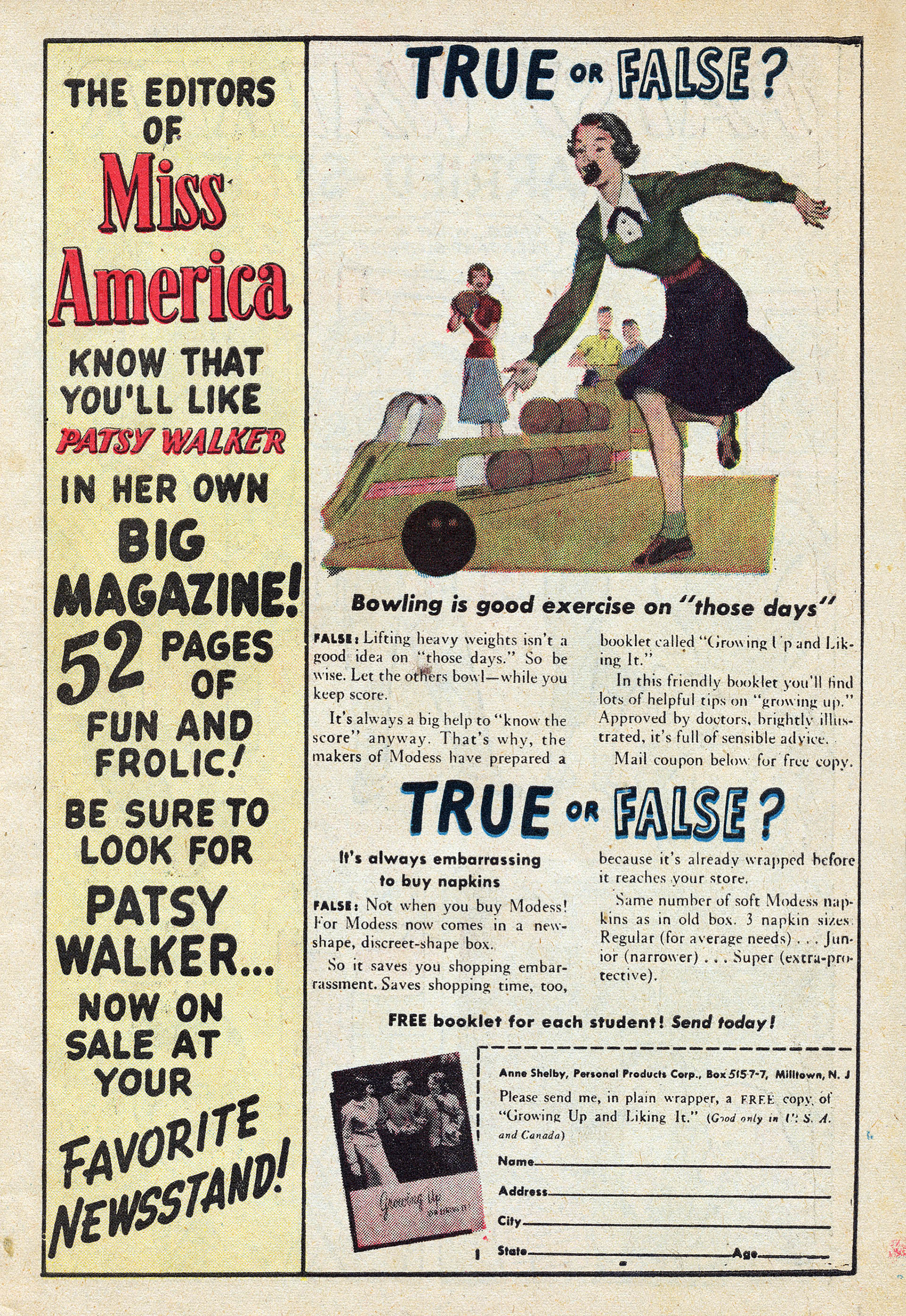 Read online Miss America comic -  Issue #40 - 3