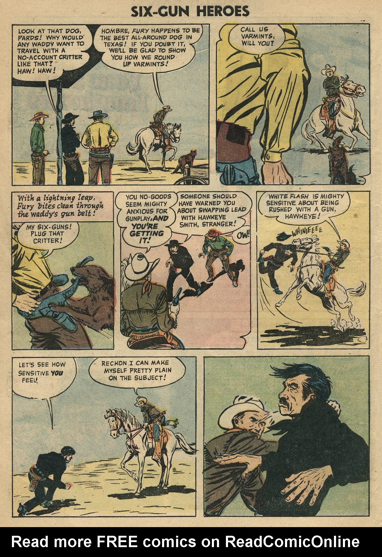 Read online Six-Gun Heroes comic -  Issue #35 - 4